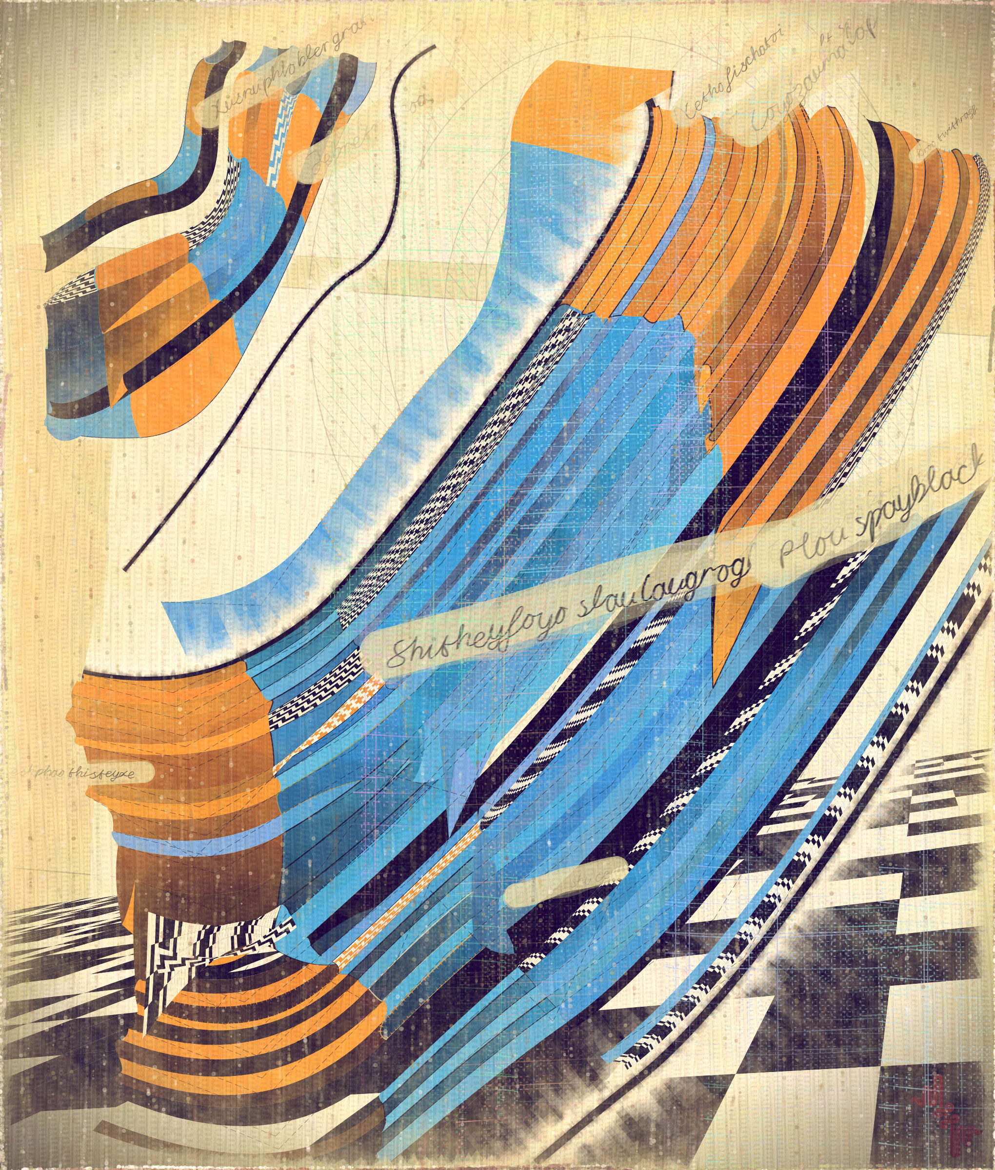 Amplitudes of Canvas #1000472
