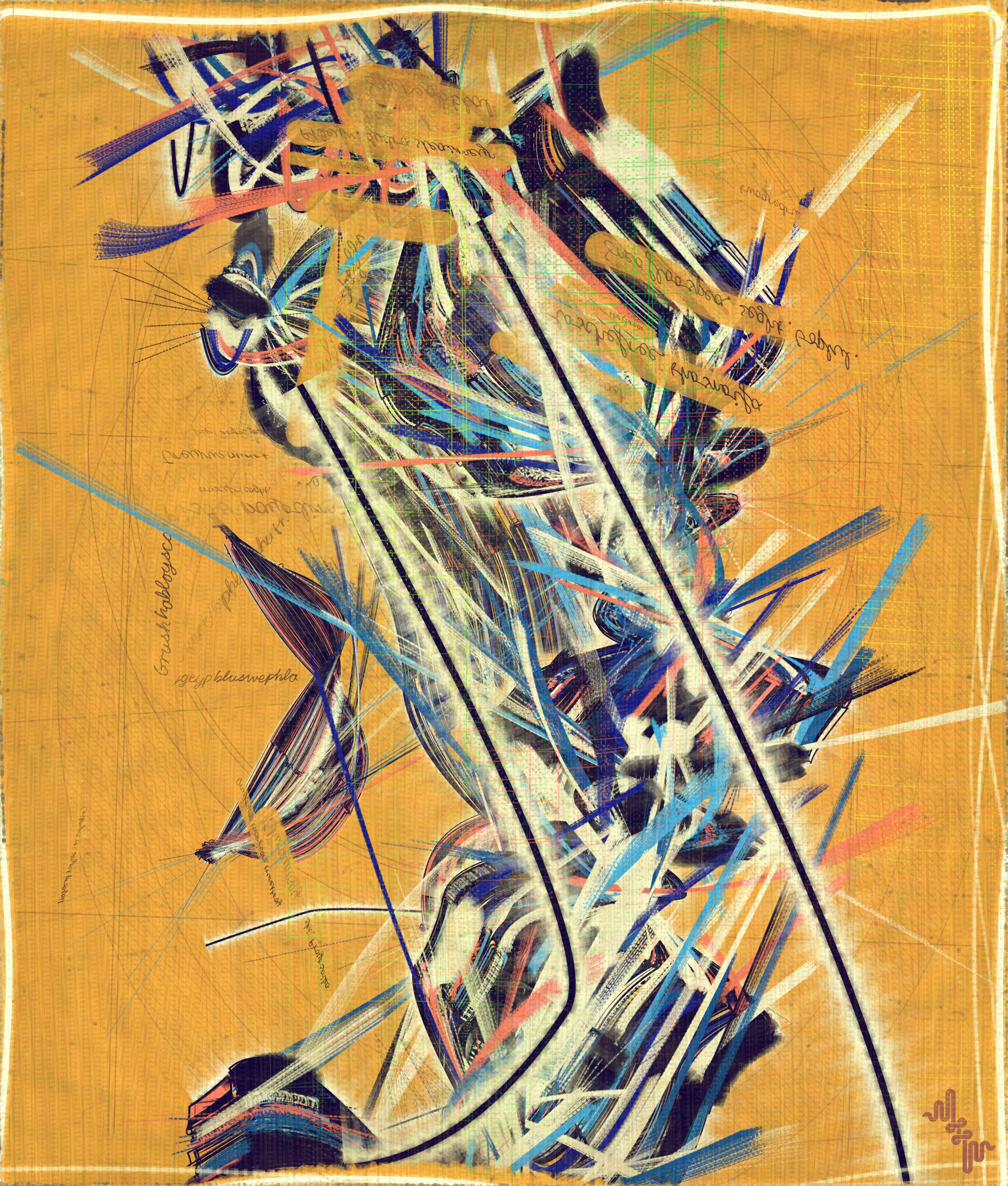 Amplitudes of Canvas #1000475