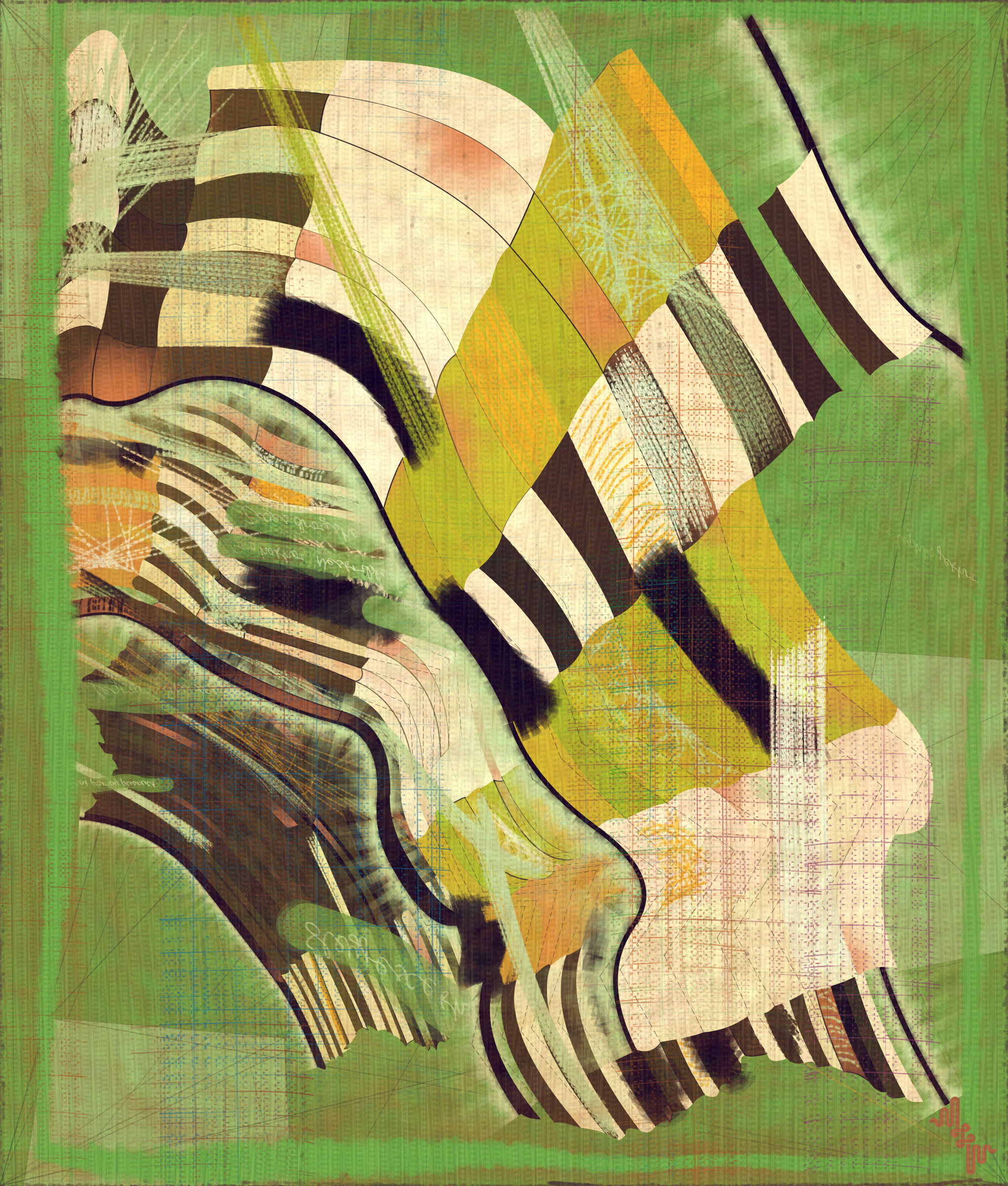 Amplitudes of Canvas #1000483