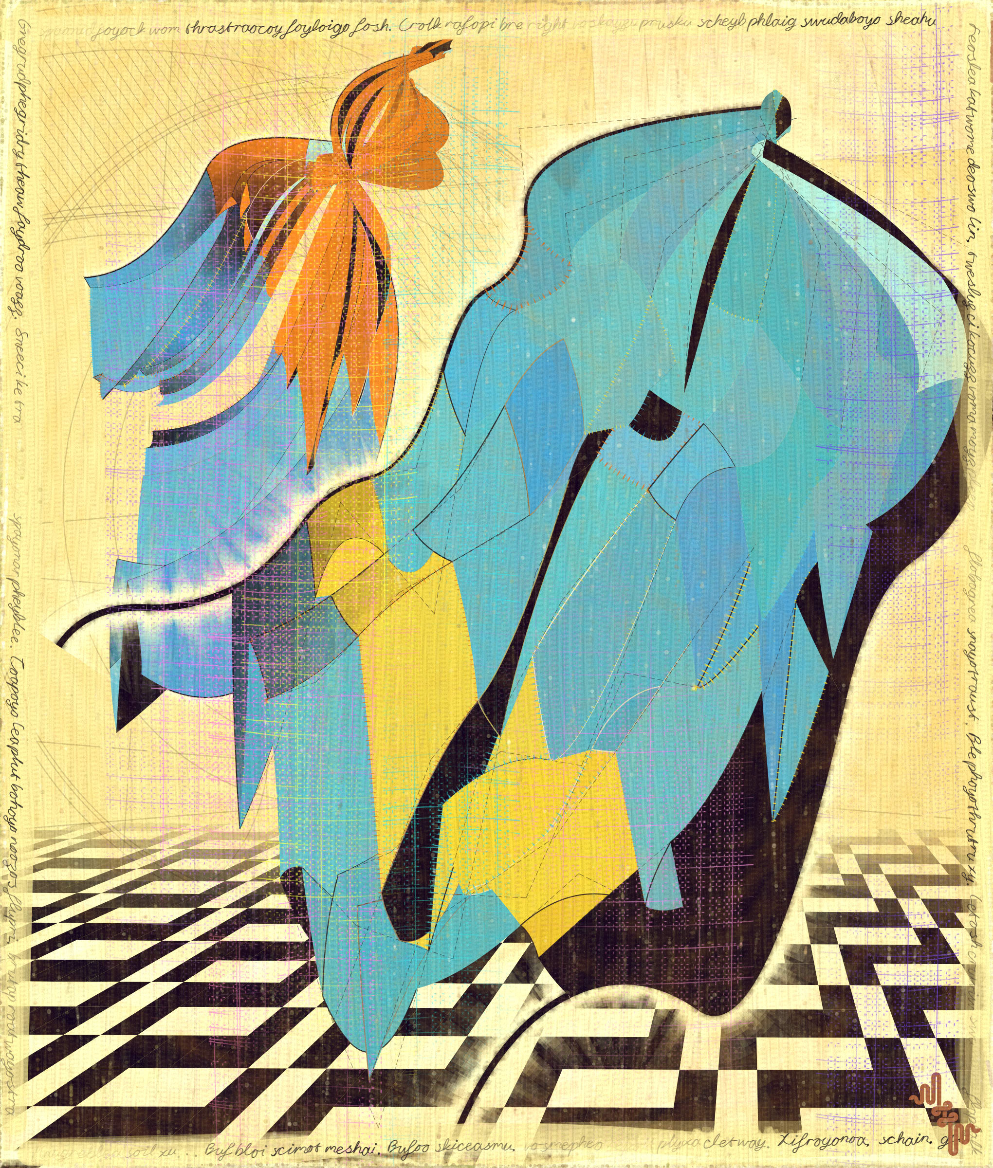 Amplitudes of Canvas #1000487