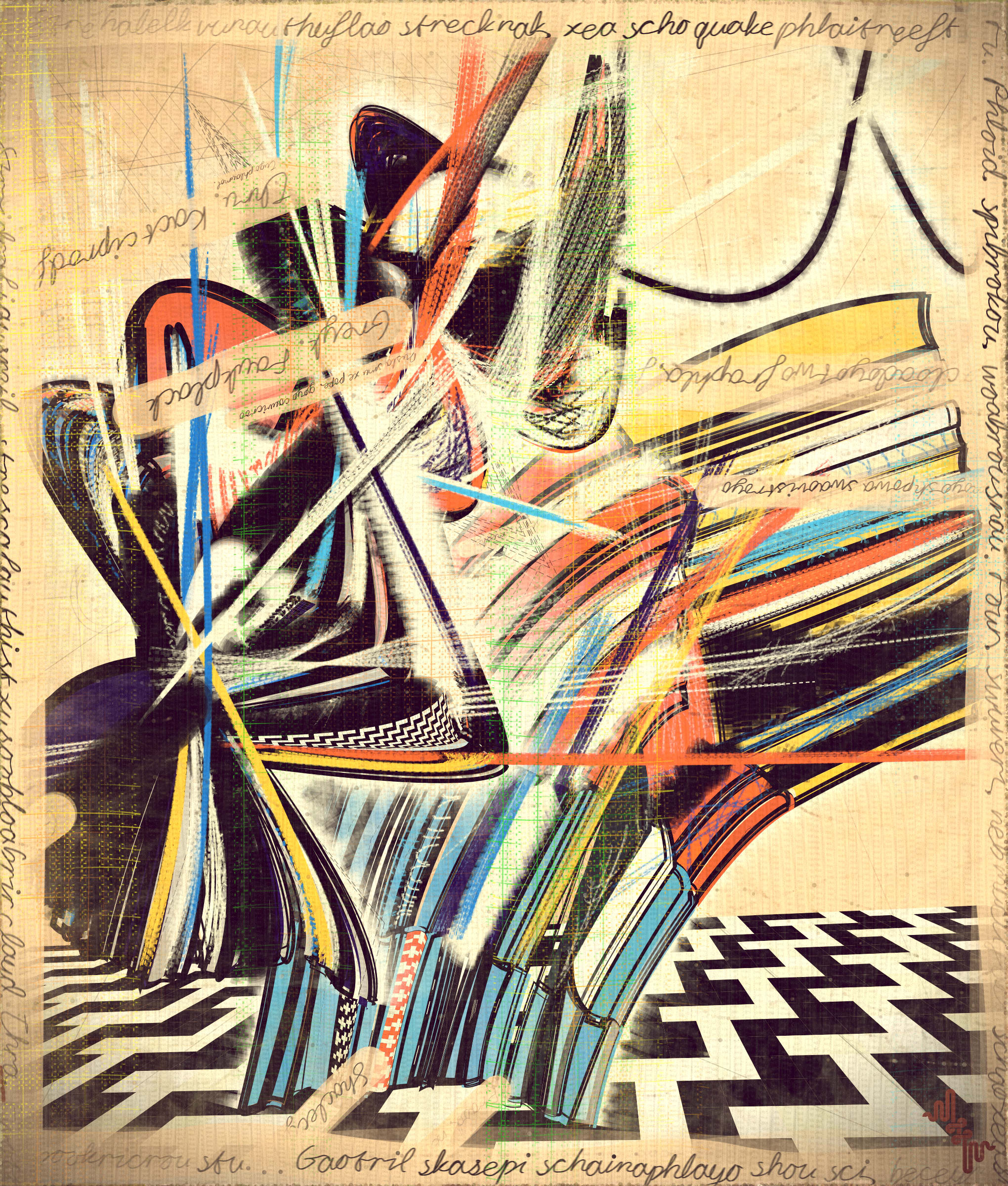 Amplitudes of Canvas #1000489