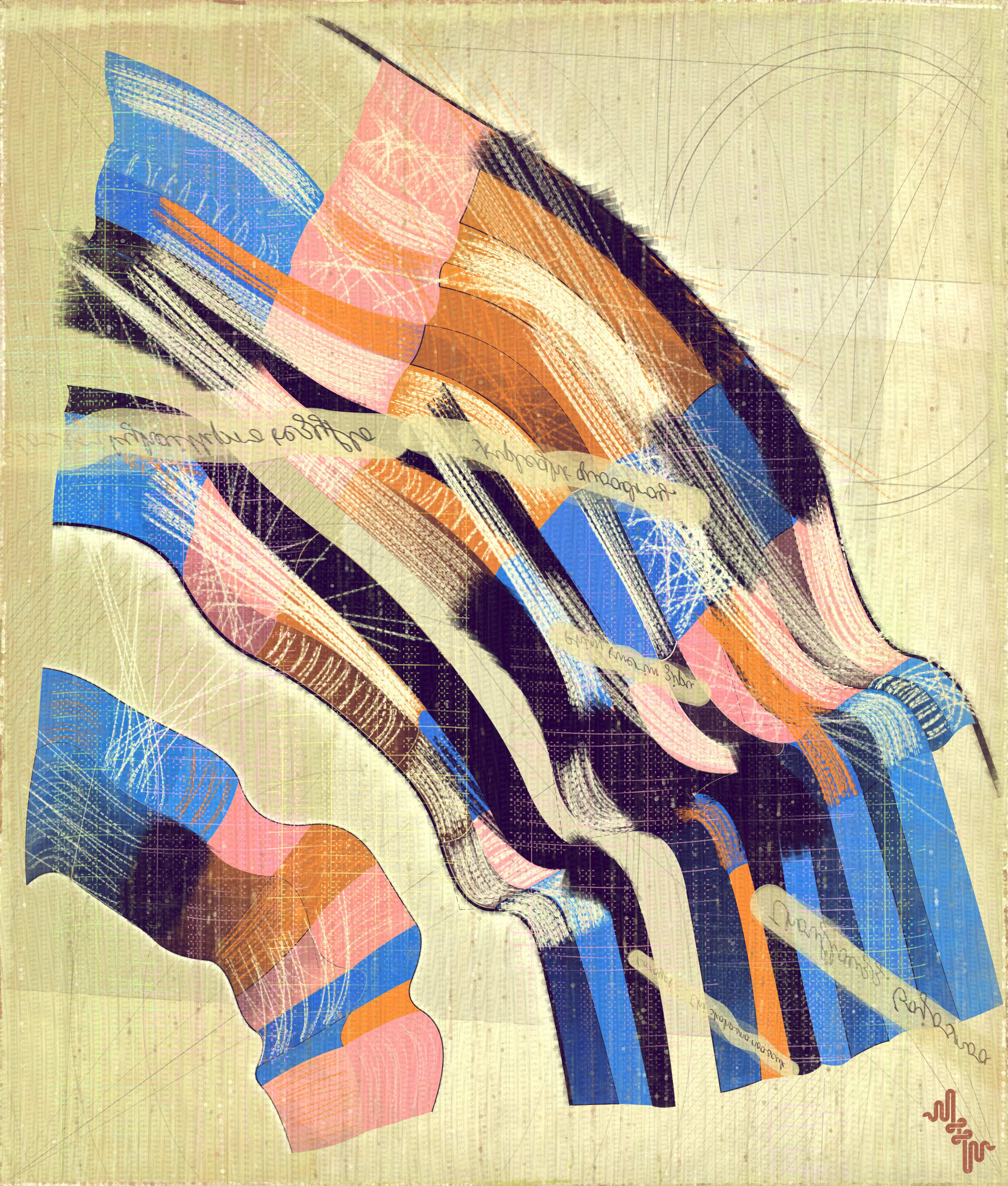 Amplitudes of Canvas #1000490