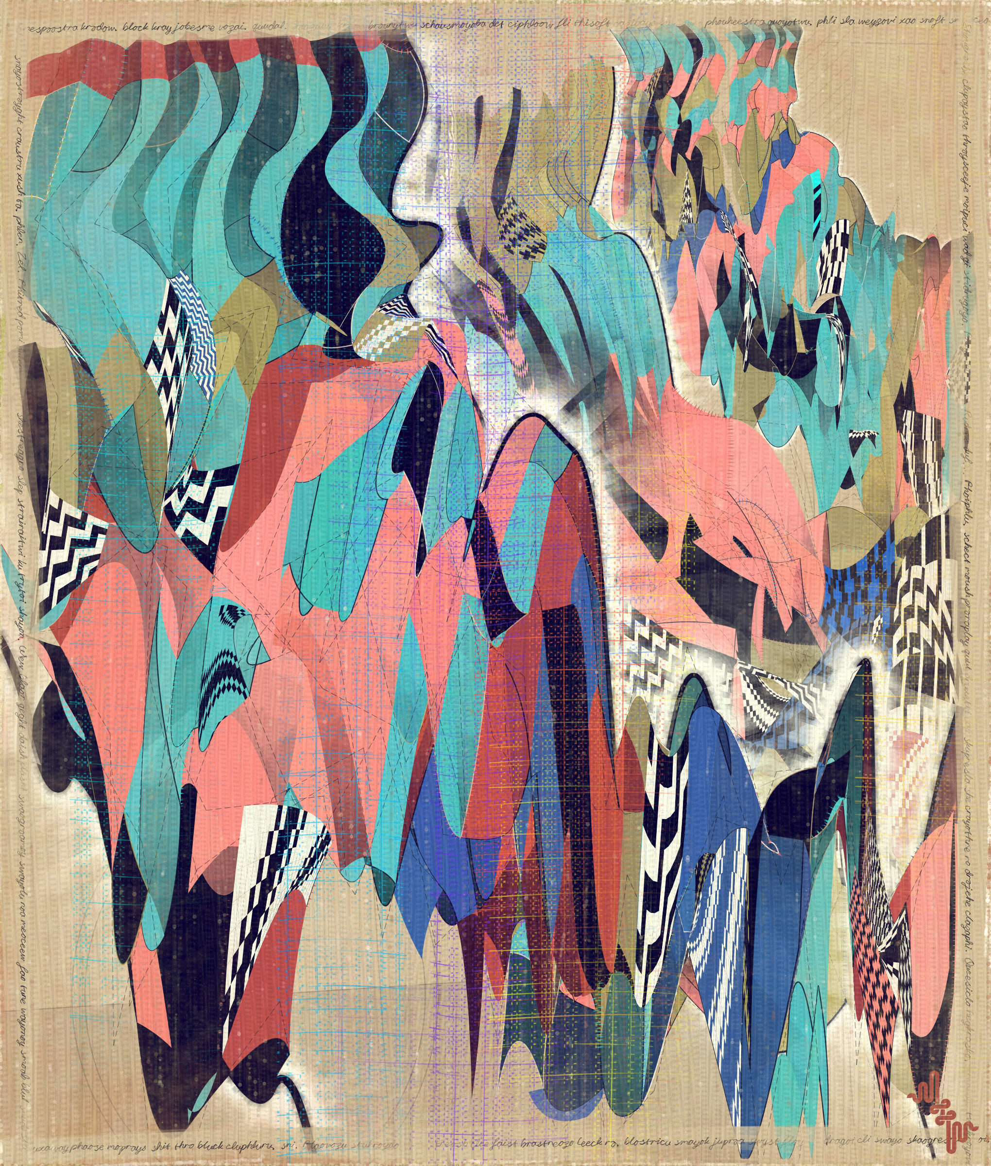 Amplitudes of Canvas #1000491