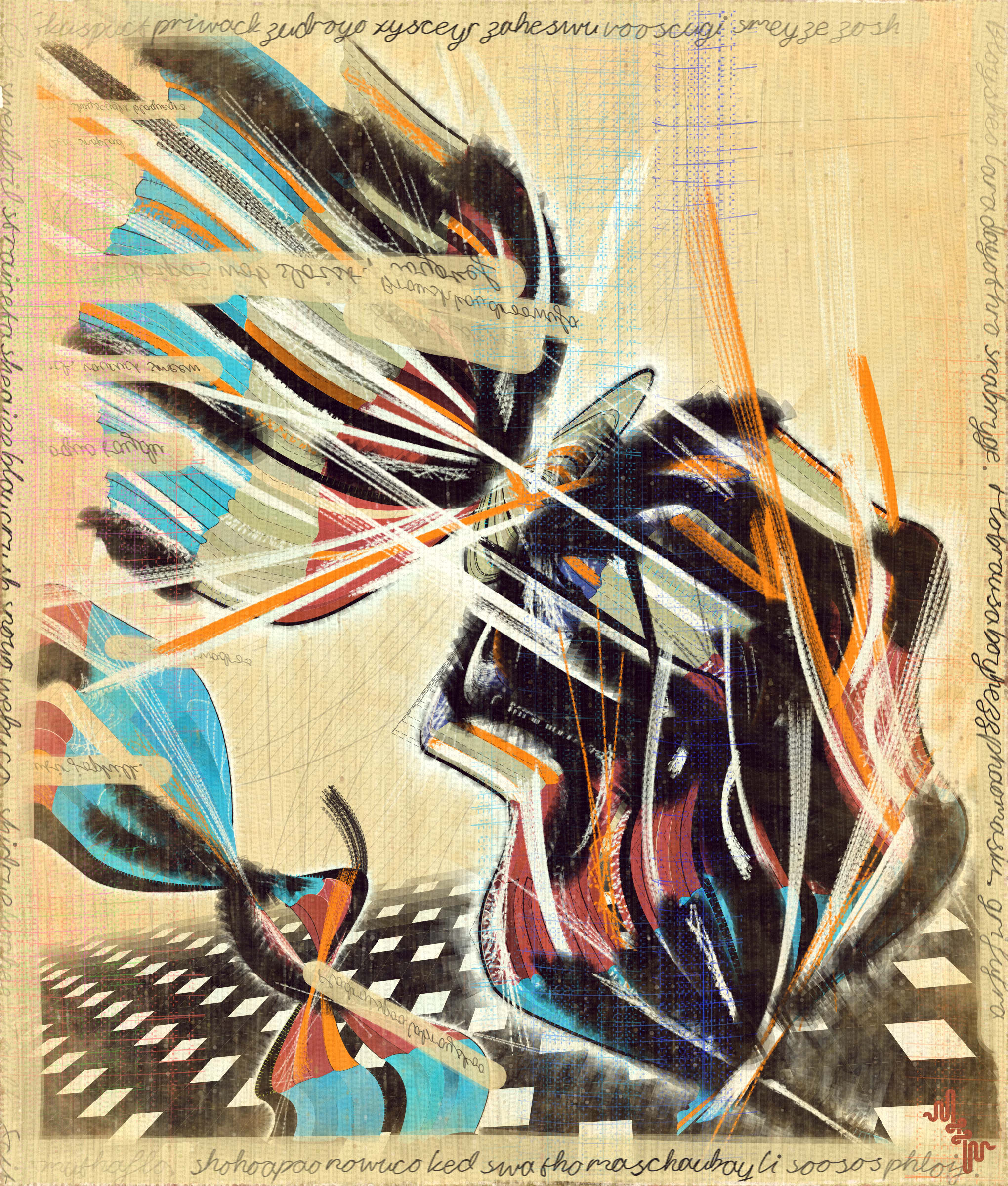 Amplitudes of Canvas #1000492