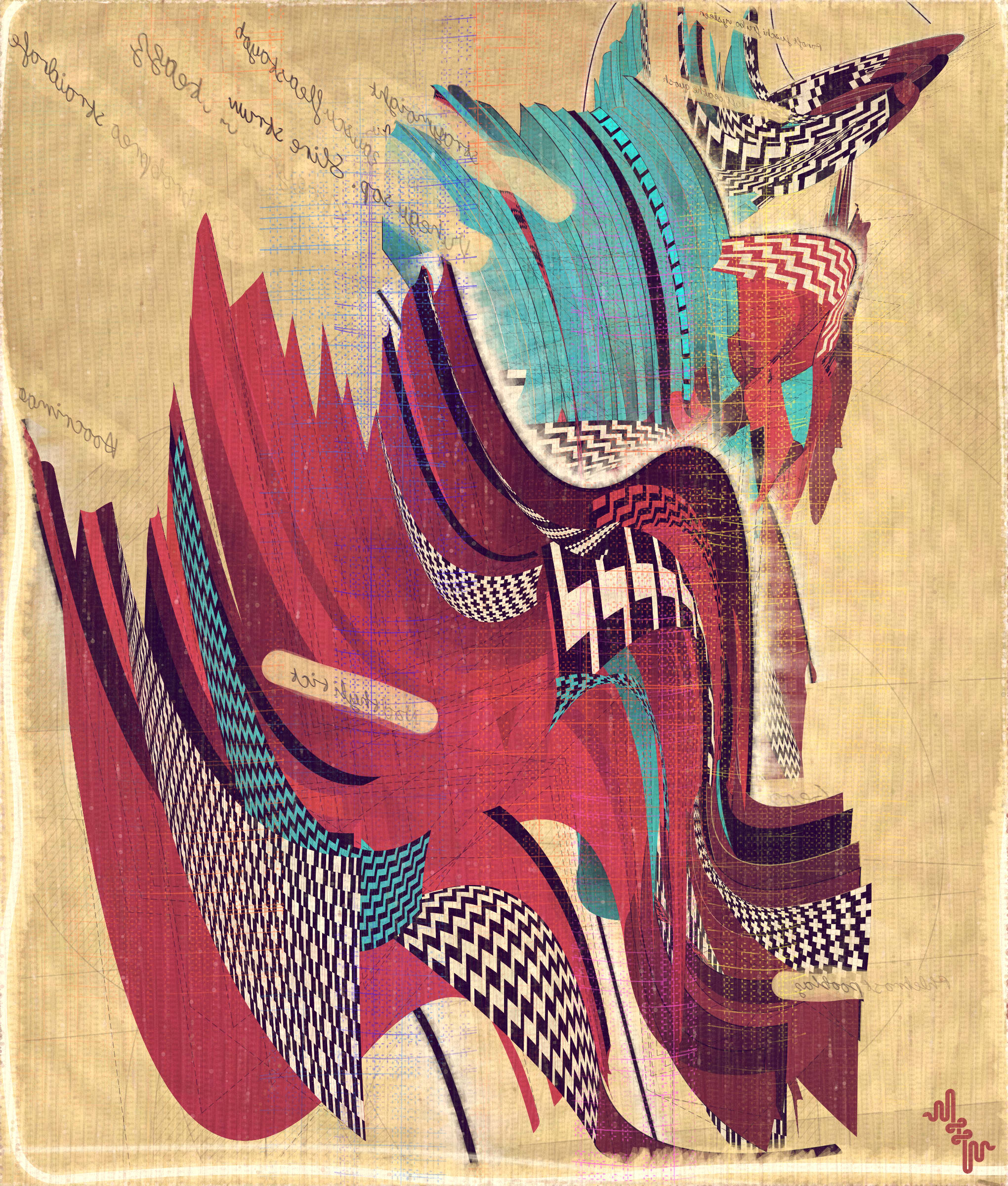 Amplitudes of Canvas #1000497