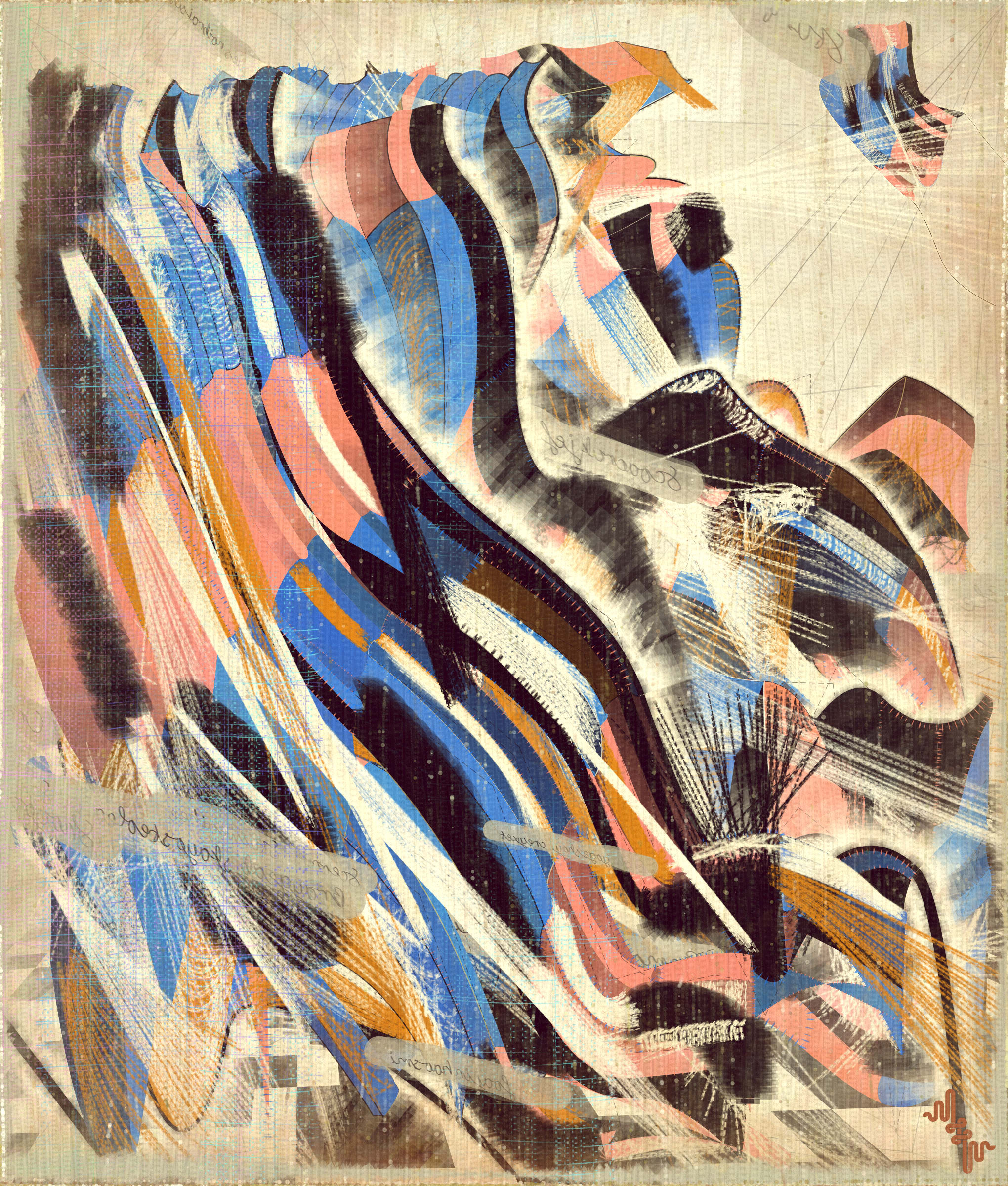 Amplitudes of Canvas #1000500