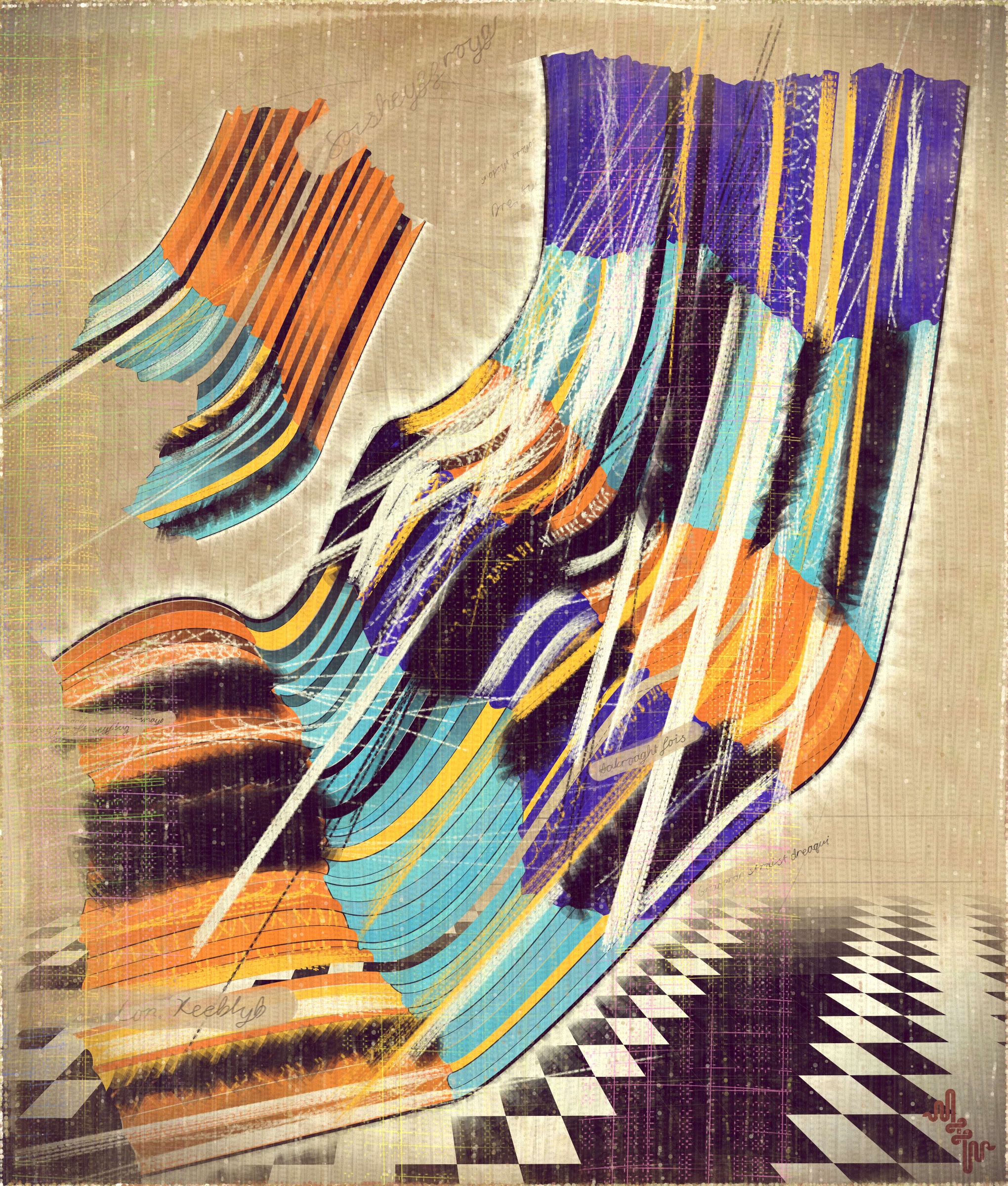 Amplitudes of Canvas #1000503