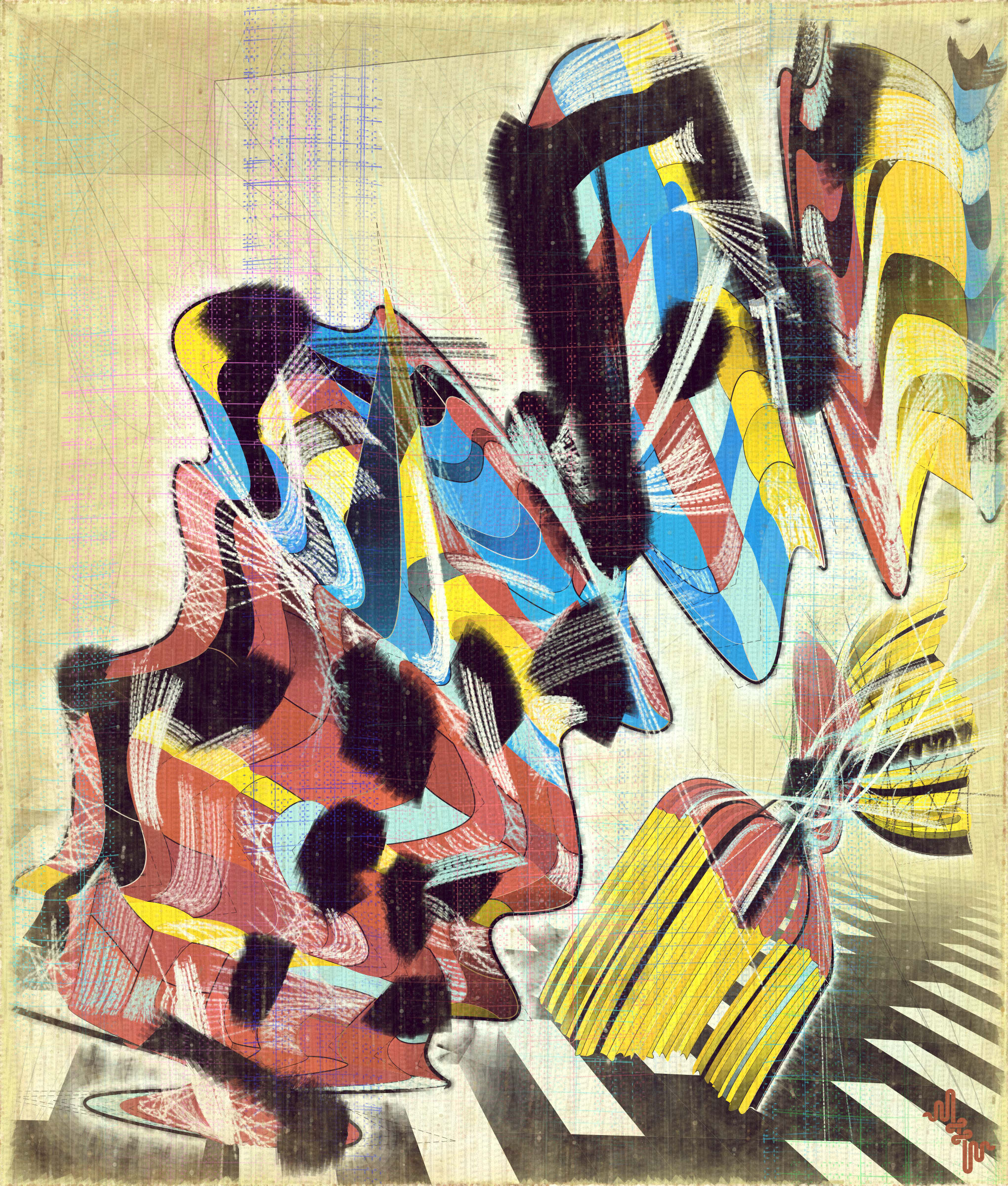 Amplitudes of Canvas #1000511
