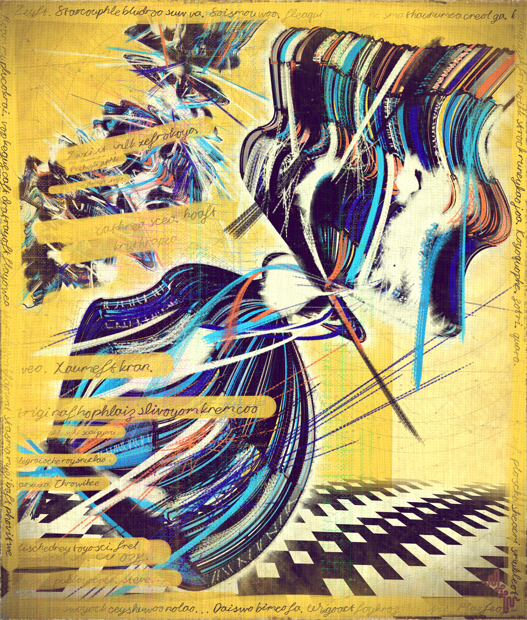 Amplitudes of Canvas #1000512