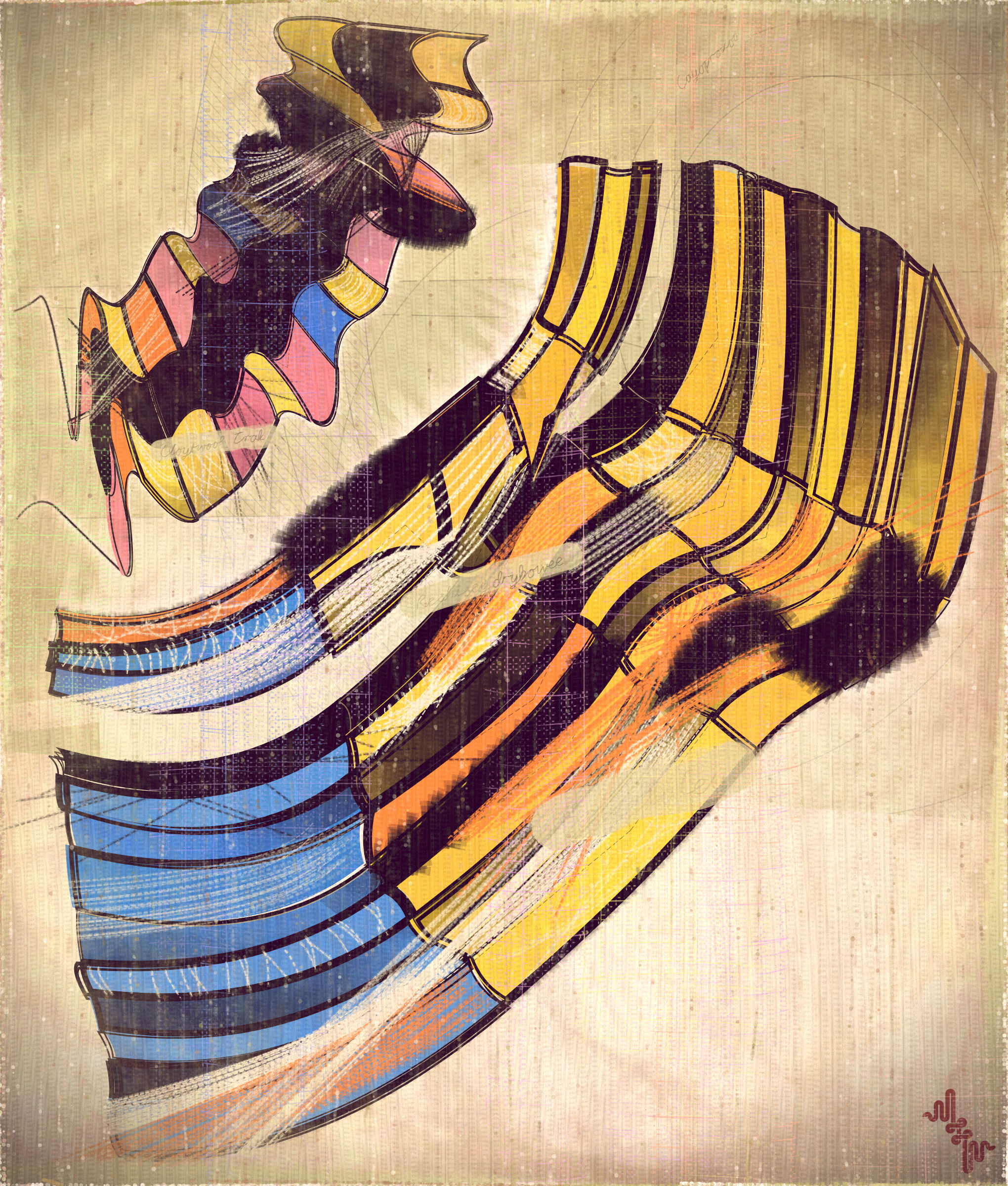 Amplitudes of Canvas #1000515