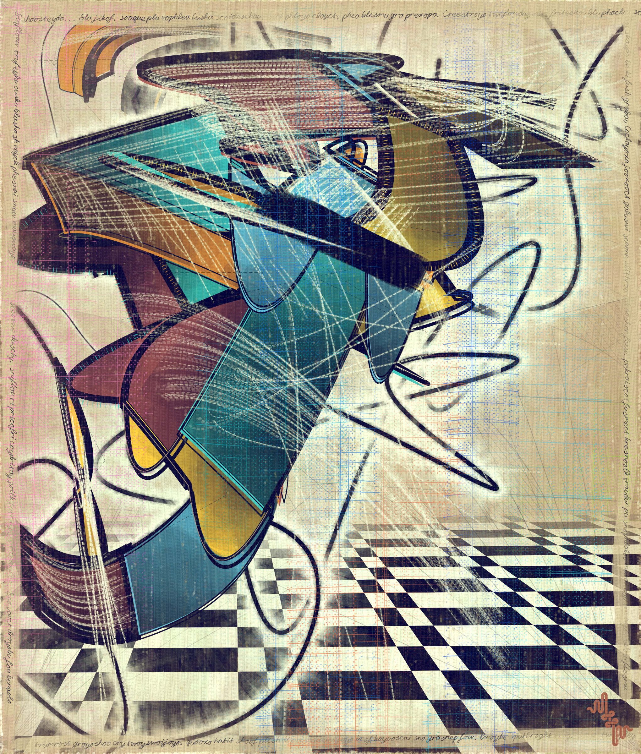 Amplitudes of Canvas #1000519