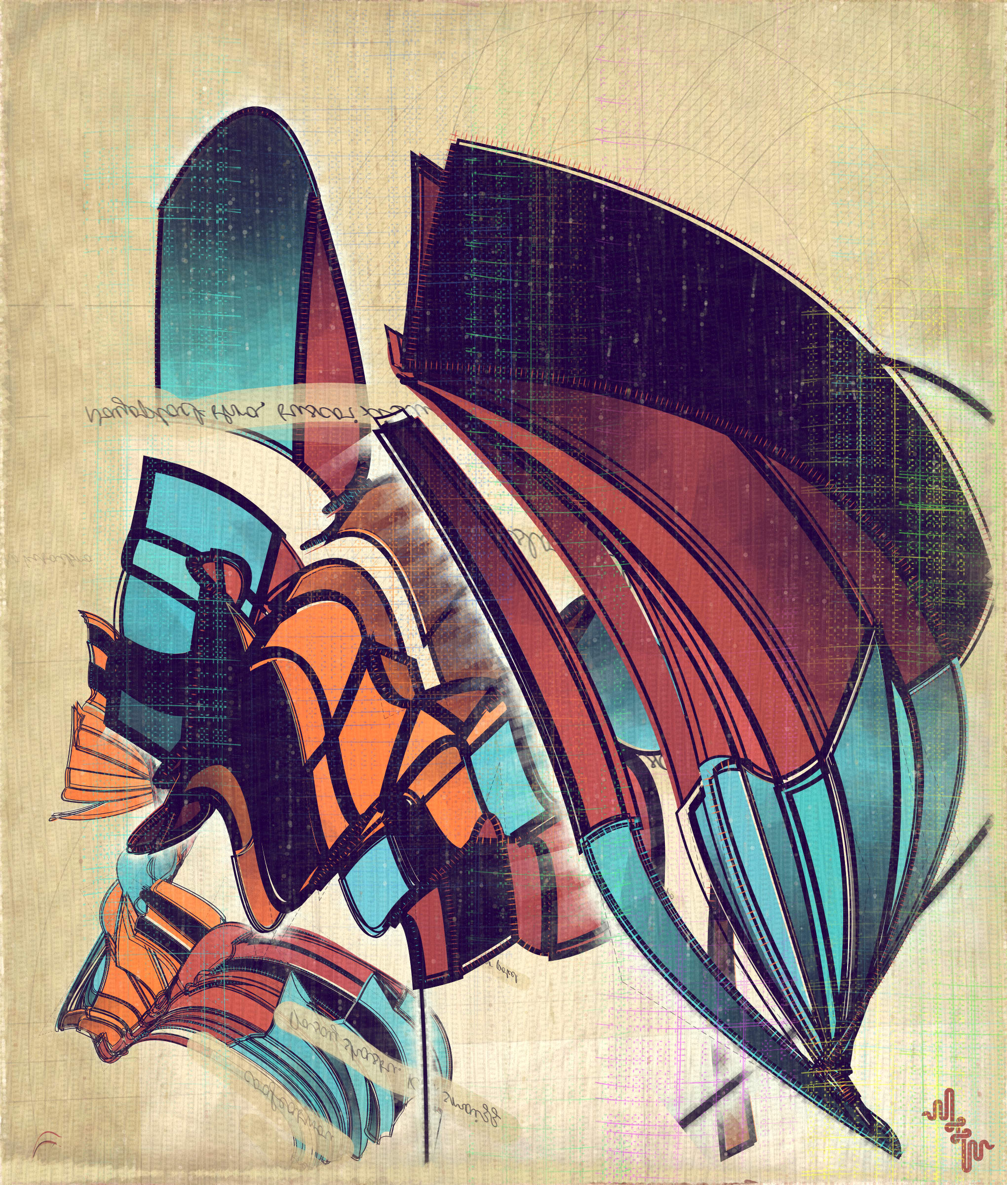Amplitudes of Canvas #1000520