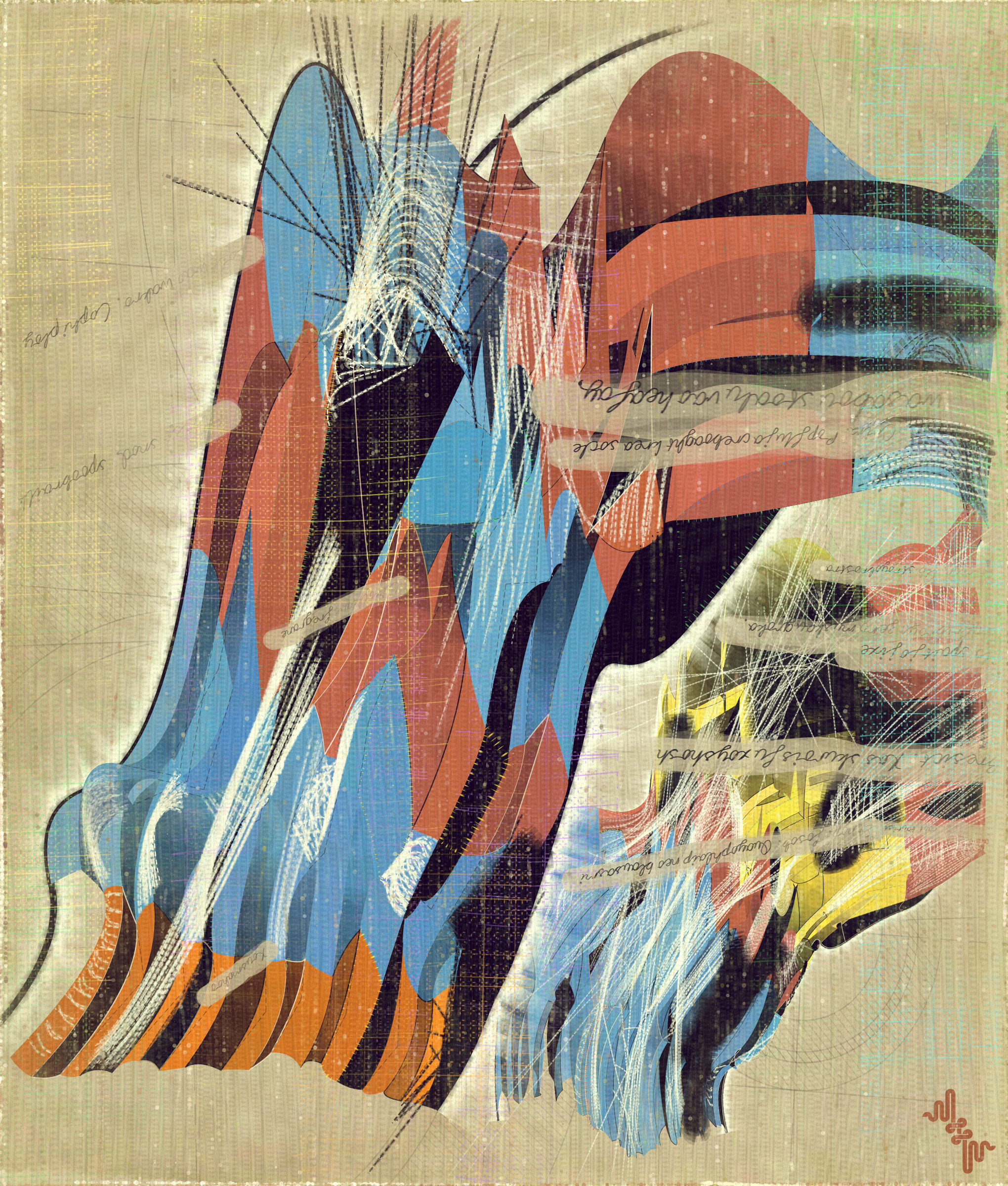 Amplitudes of Canvas #1000521