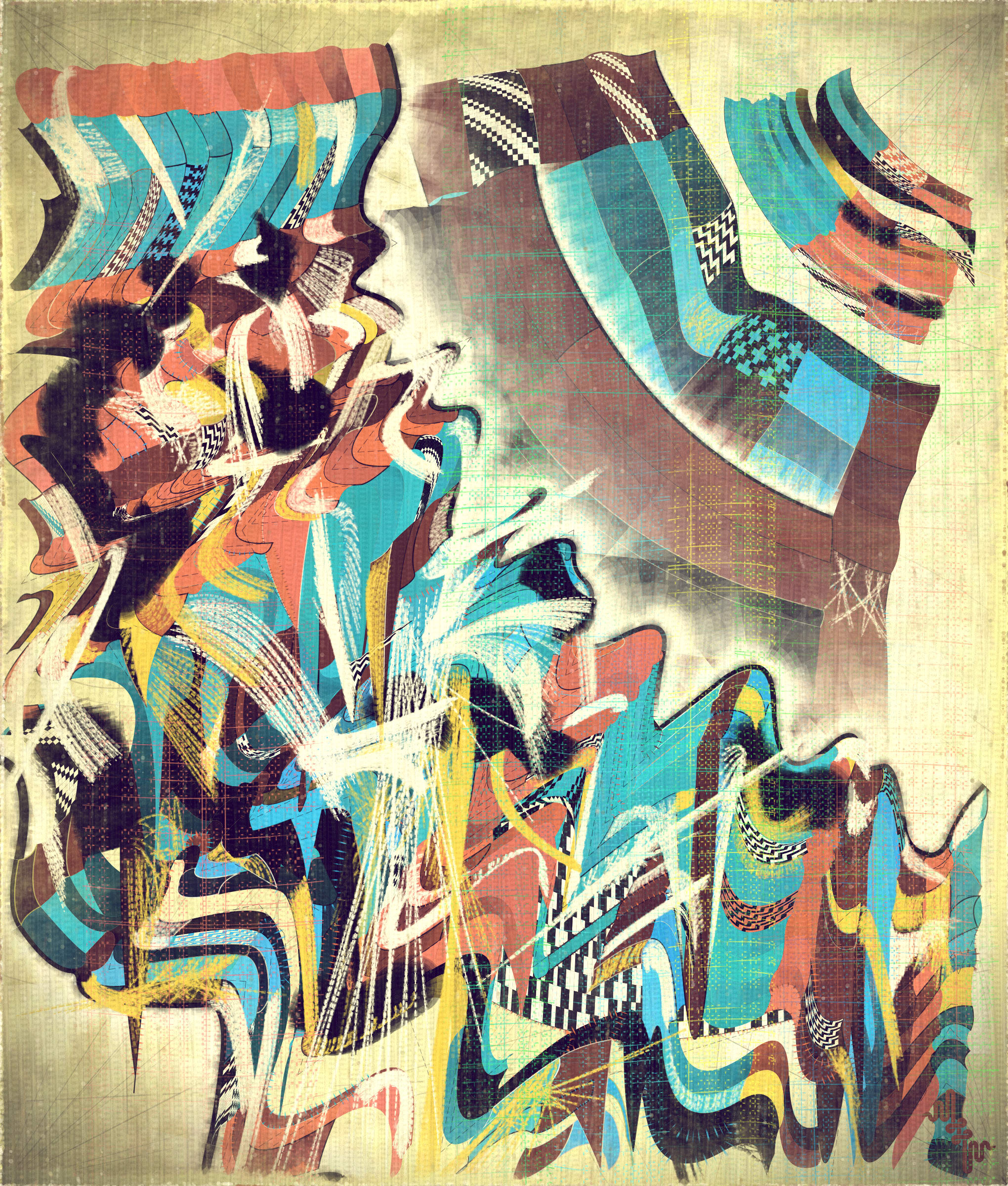 Amplitudes of Canvas #1000522