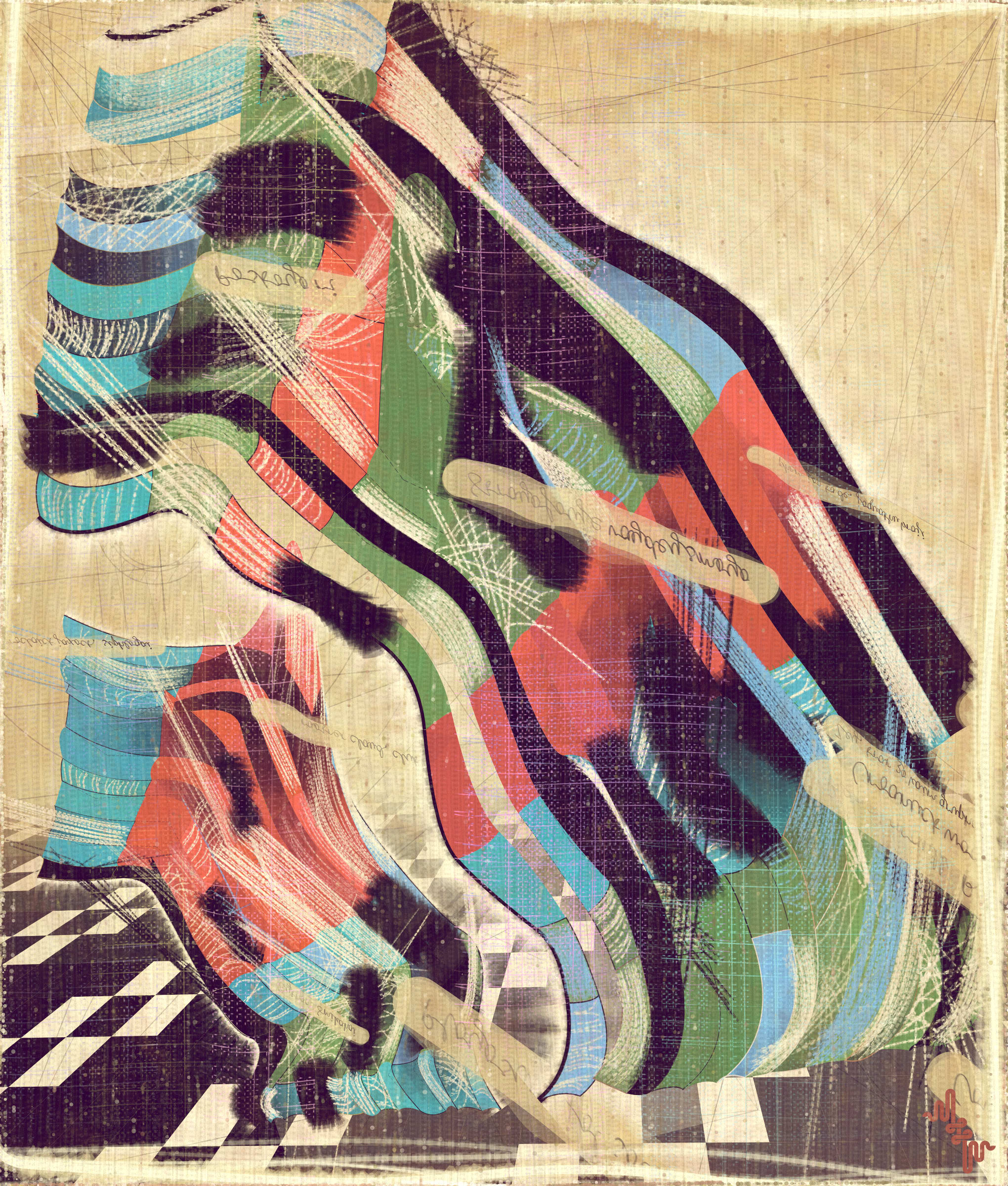 Amplitudes of Canvas #1000523