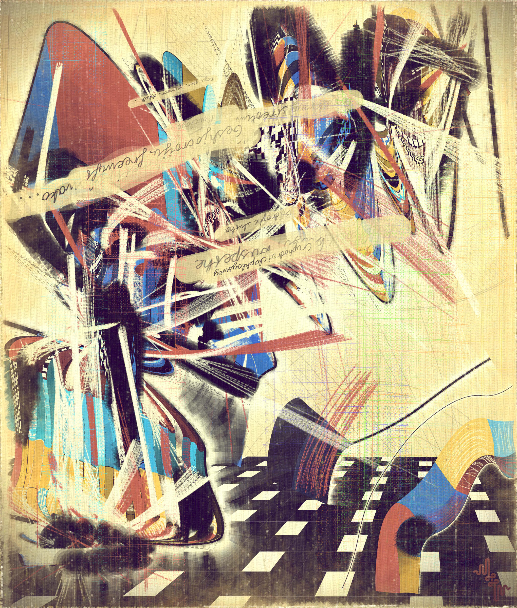 Amplitudes of Canvas #1000524