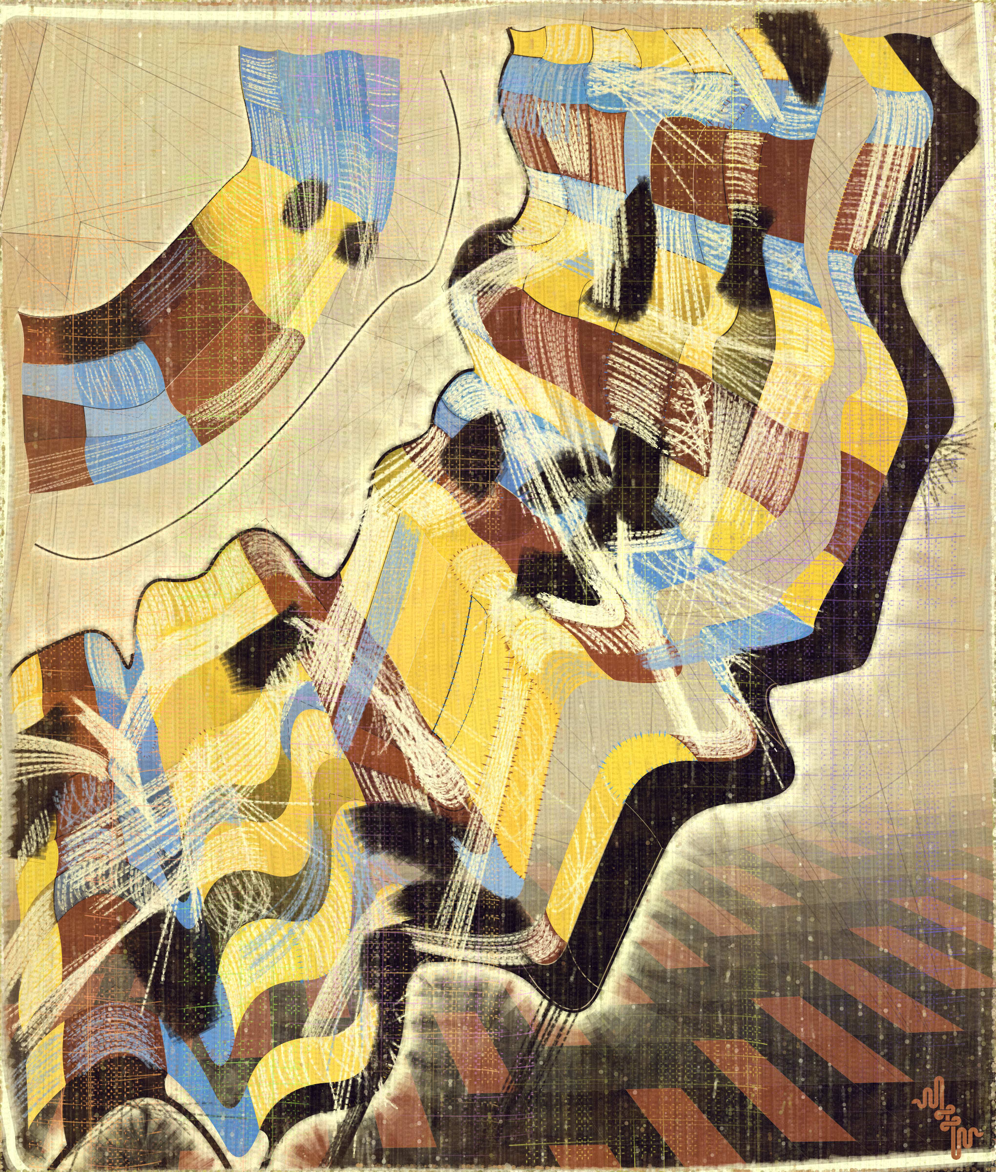 Amplitudes of Canvas #1000528