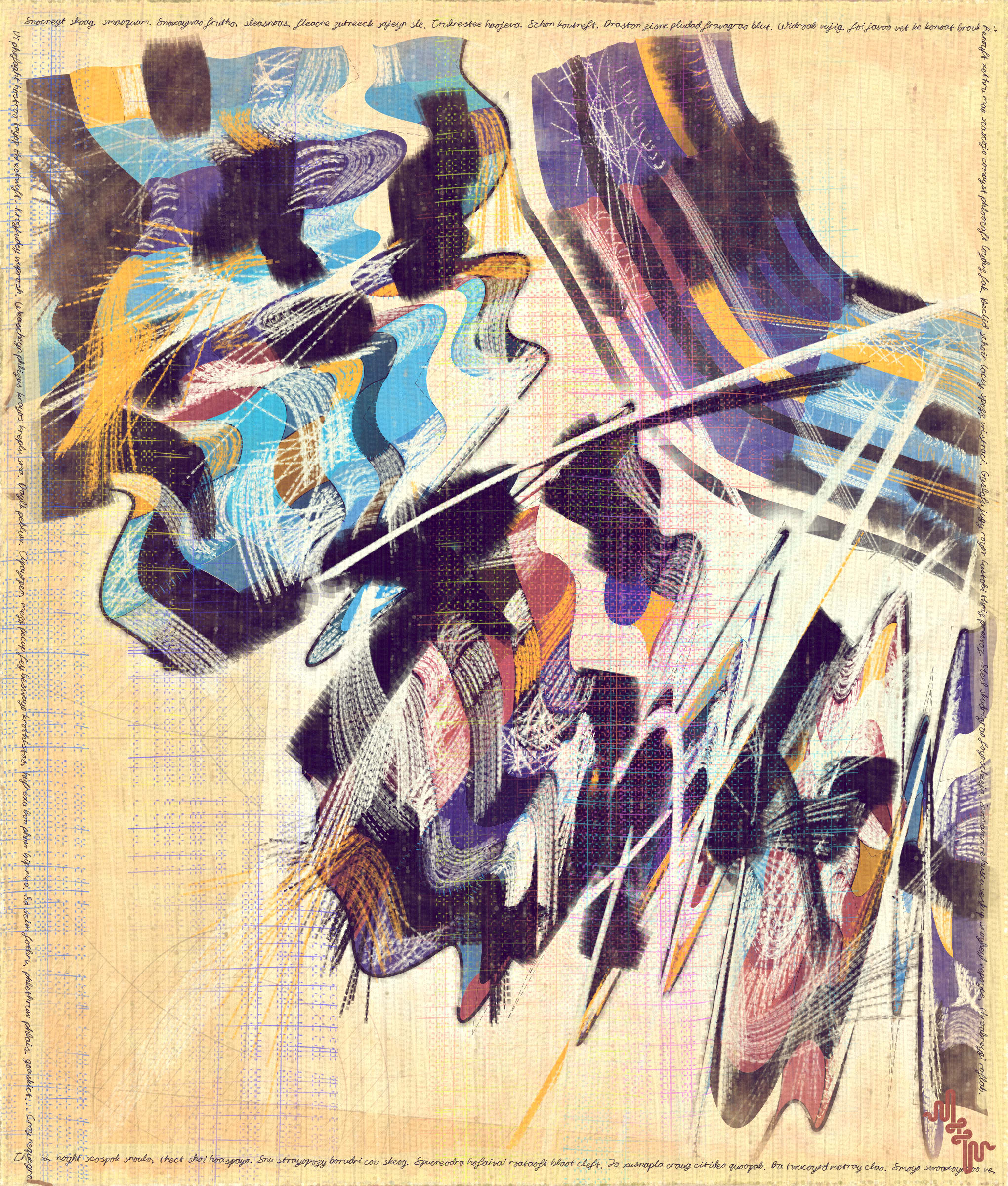 Amplitudes of Canvas #1000529