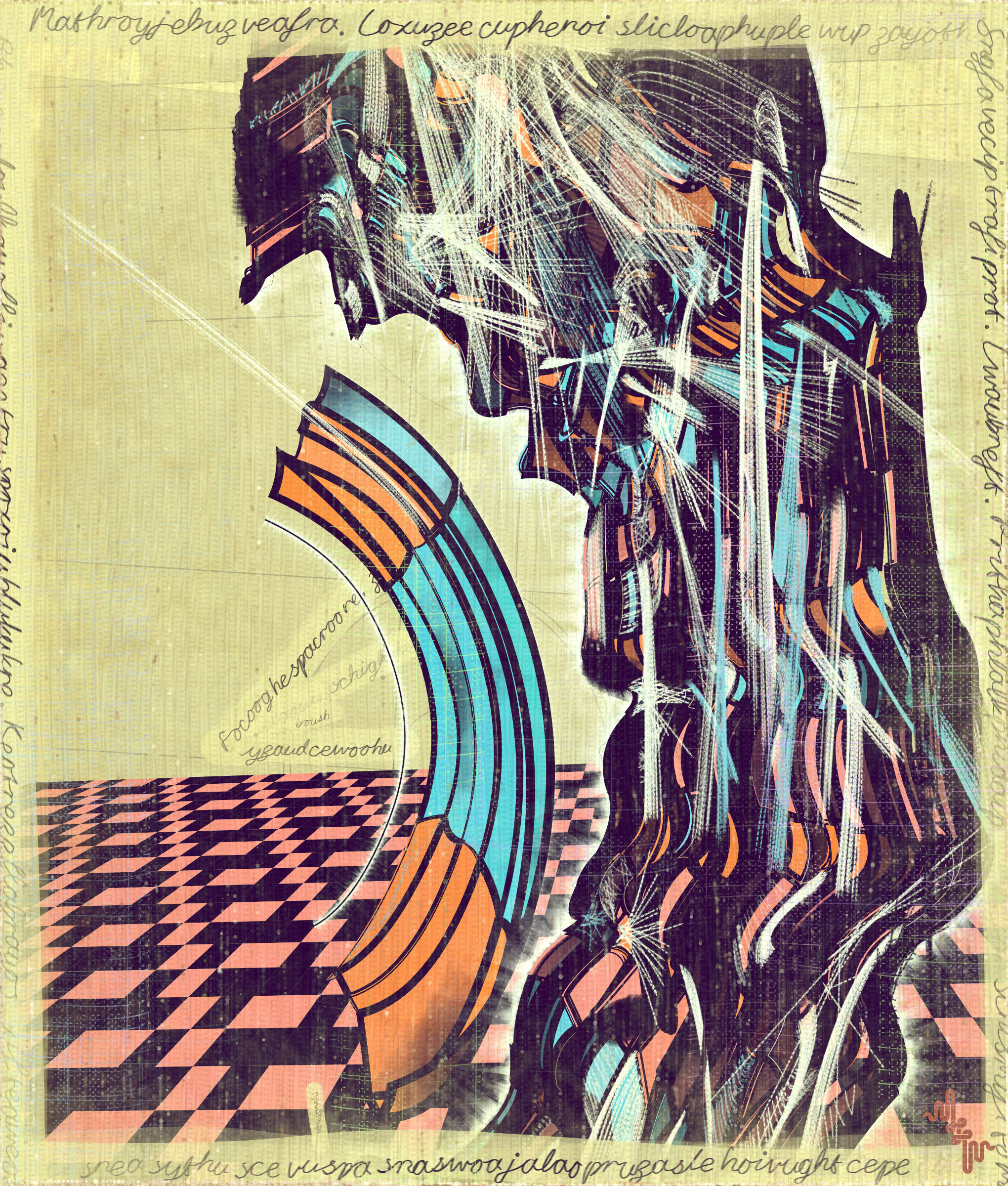 Amplitudes of Canvas #1000533