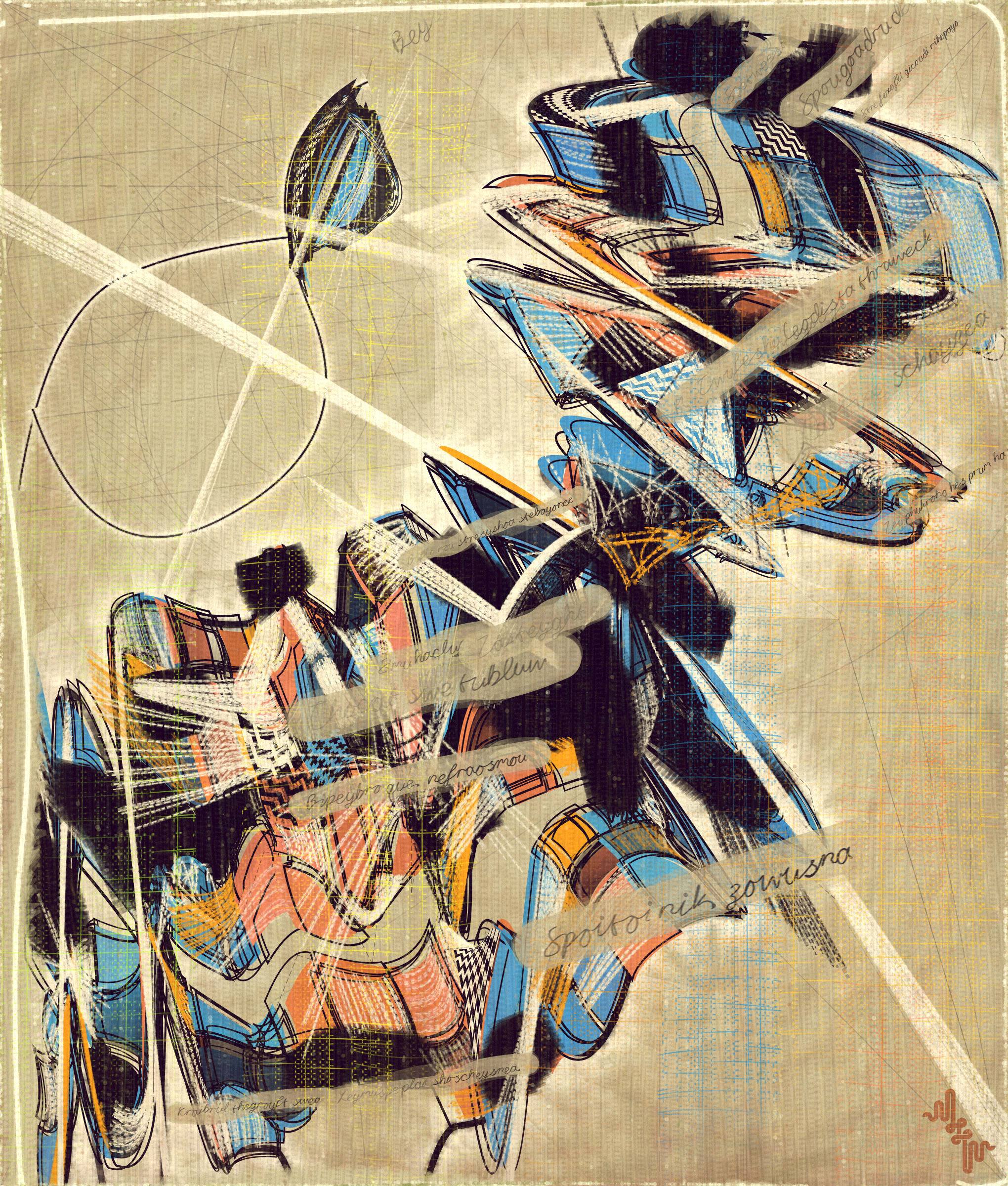 Amplitudes of Canvas #1000534