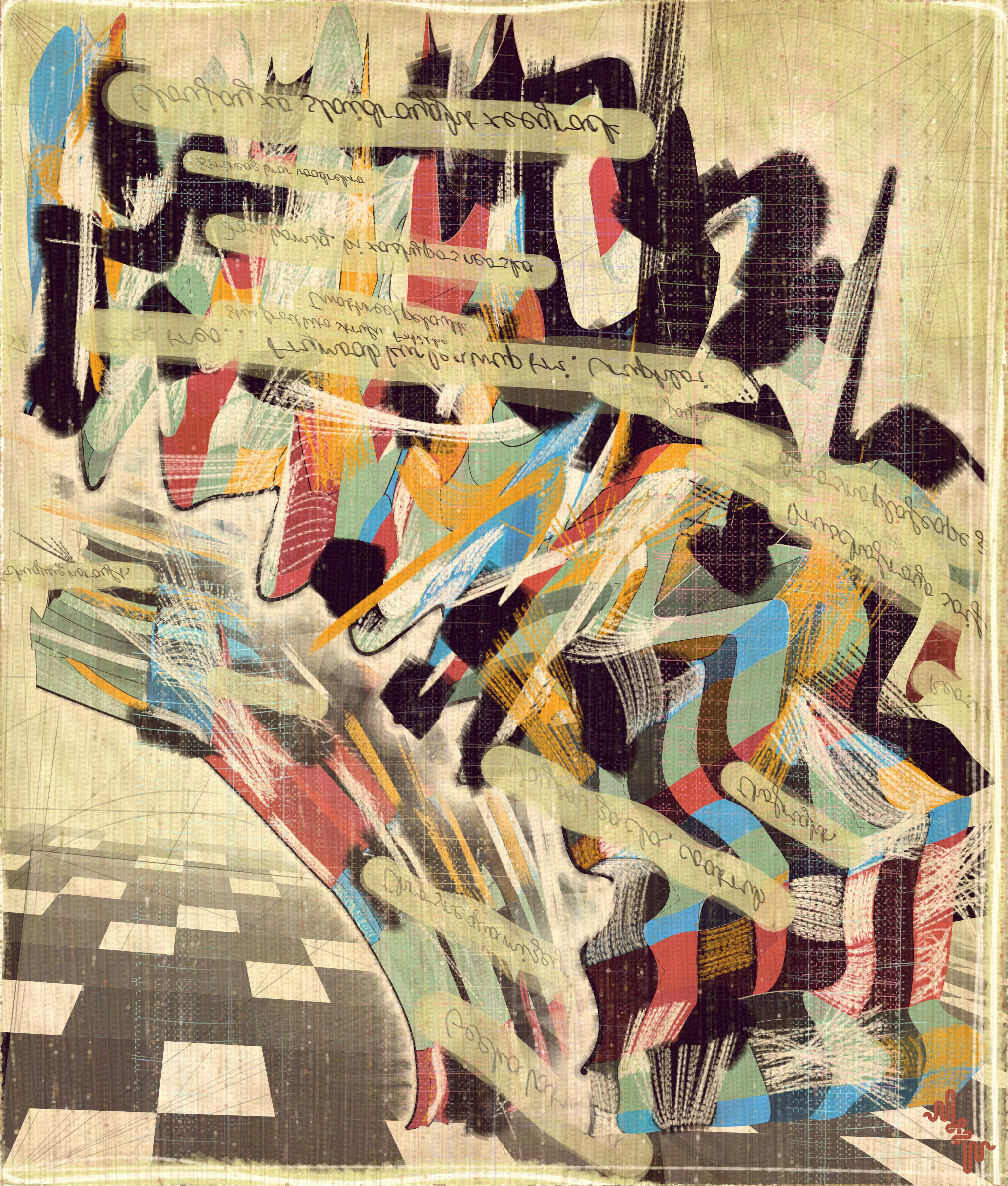 Amplitudes of Canvas #1000535
