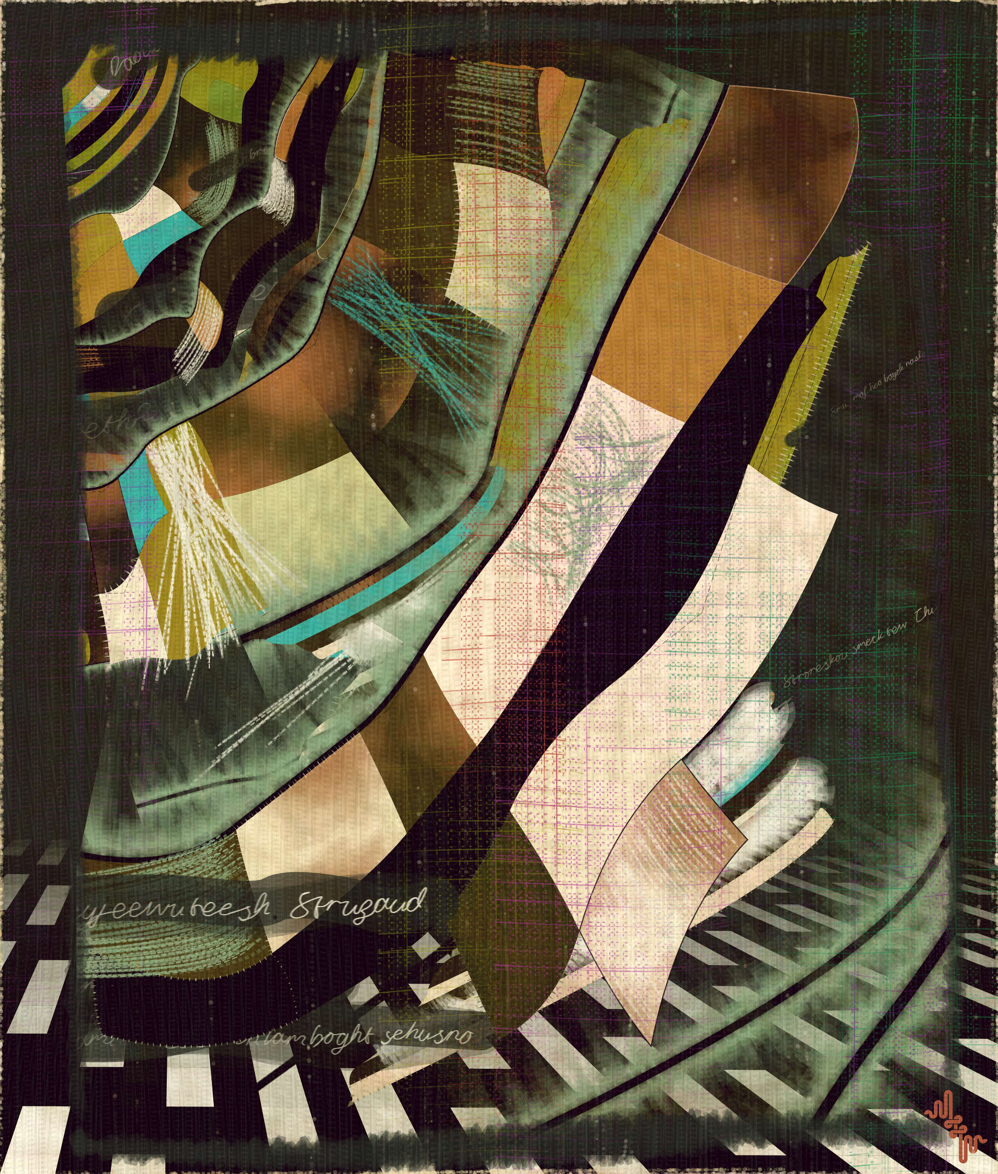 Amplitudes of Canvas #1000536