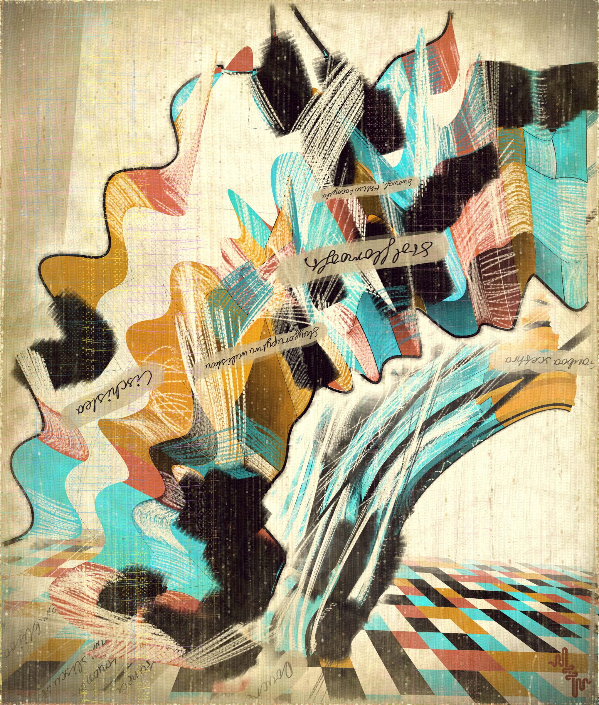 Amplitudes of Canvas #1000539