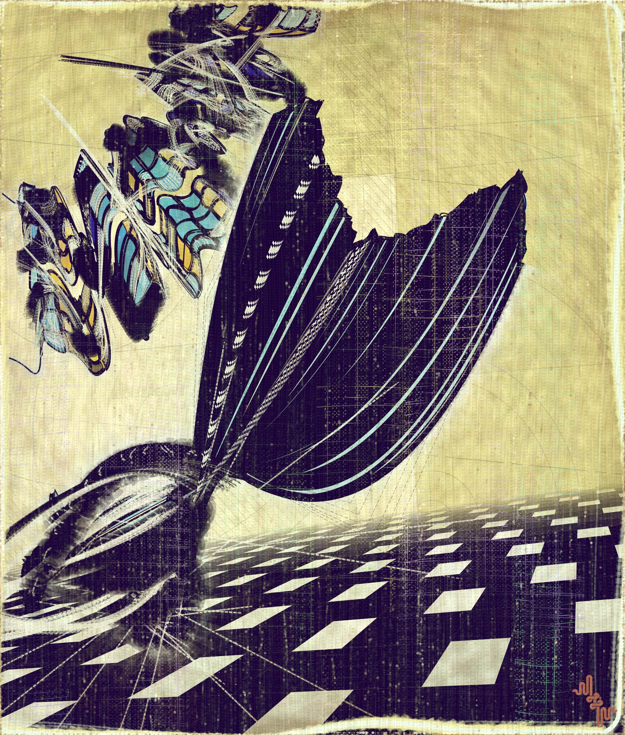 Amplitudes of Canvas #1000542