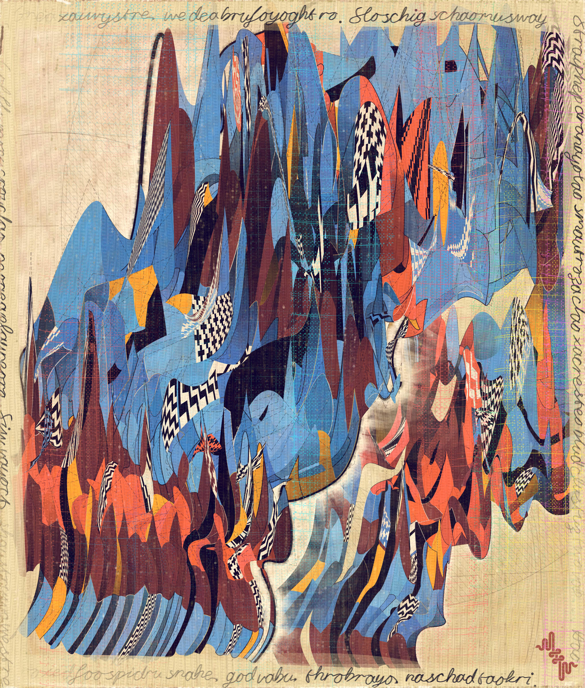 Amplitudes of Canvas #1000543