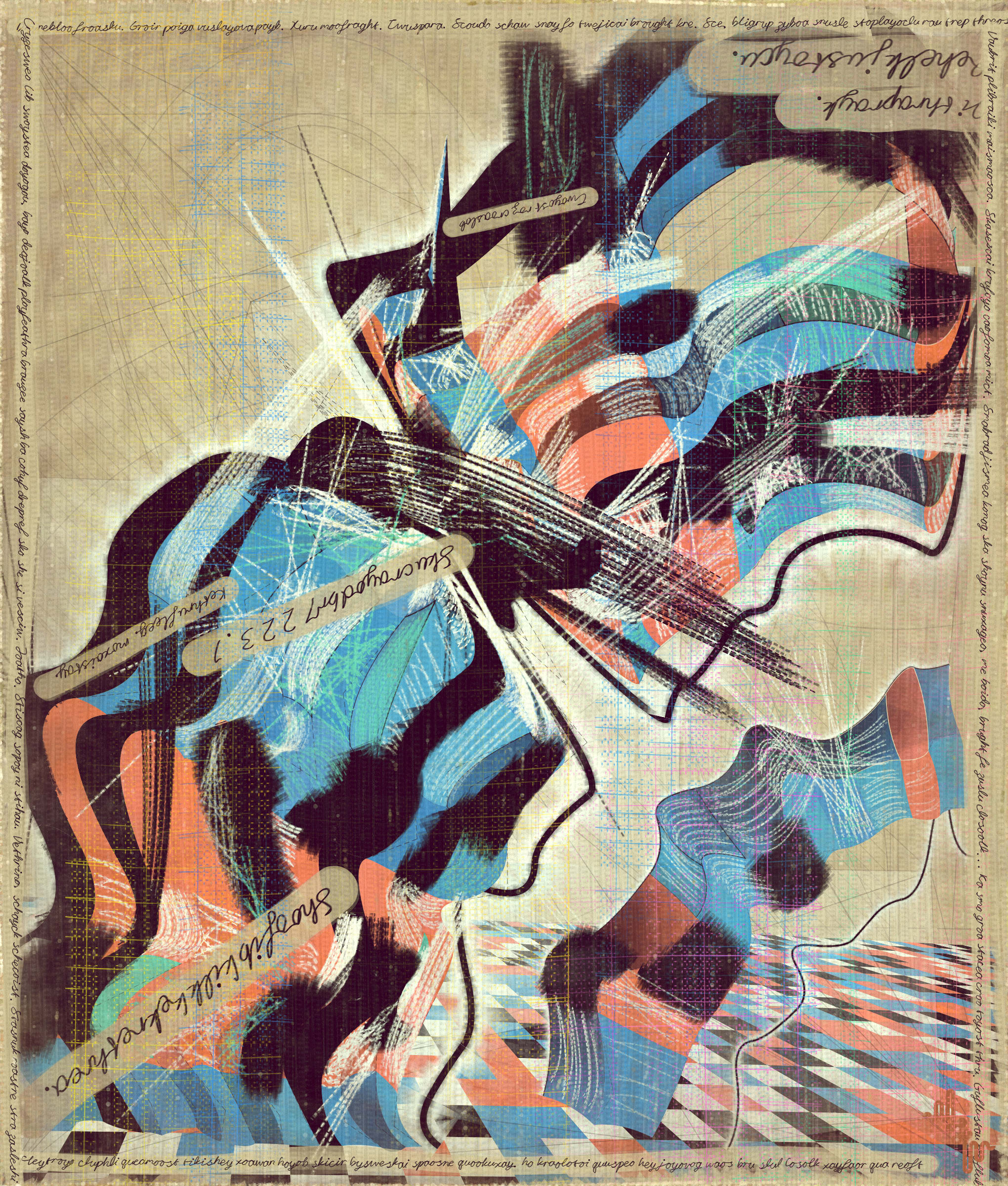 Amplitudes of Canvas #1000546