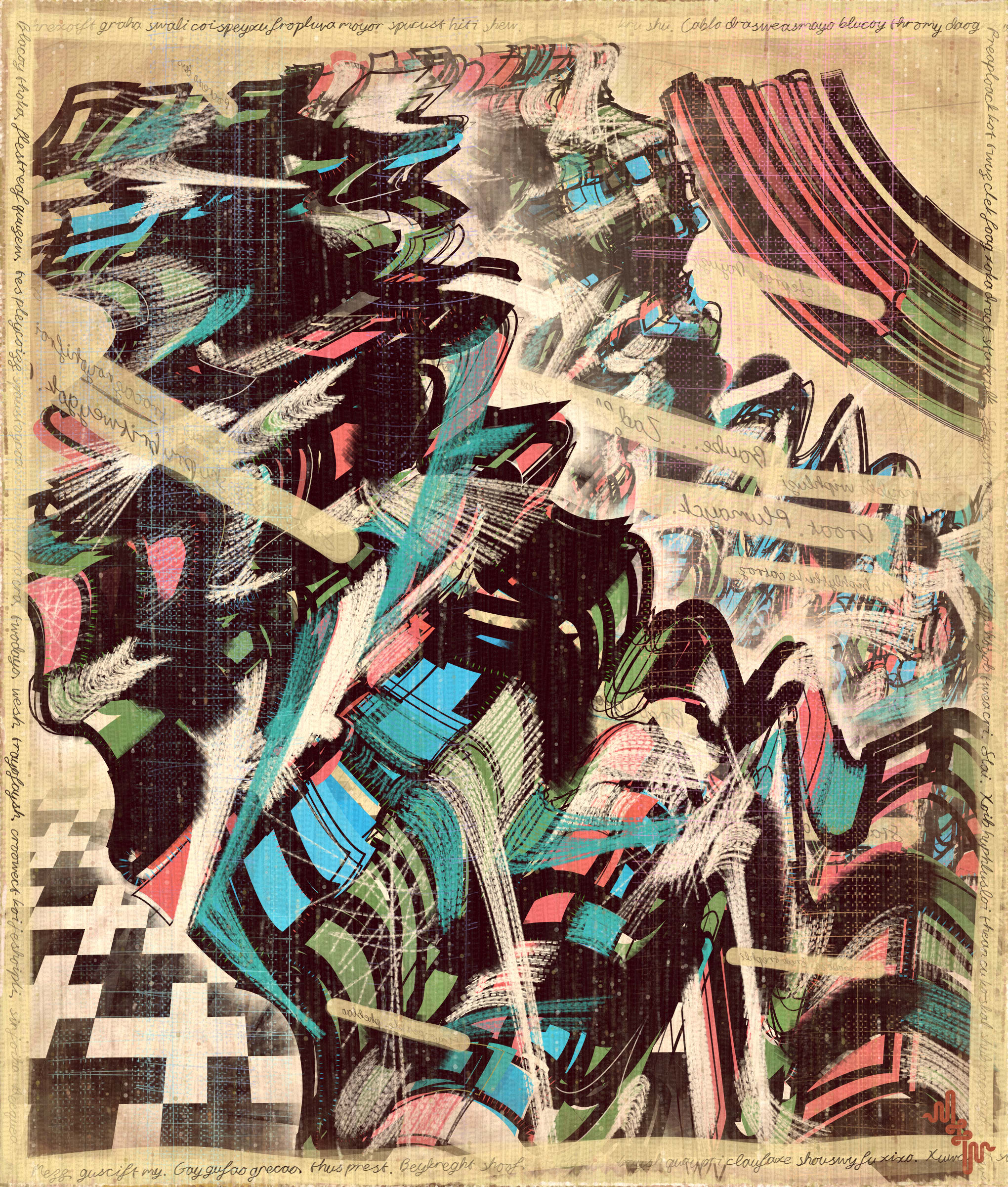 Amplitudes of Canvas #1000551