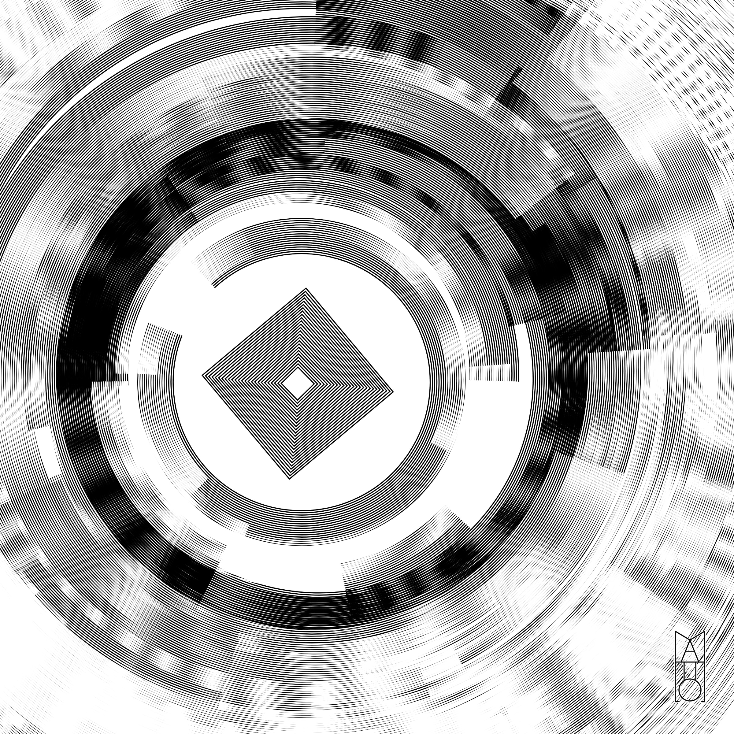 At the Still Point of the Turning World: Algorithmic Self Portrait, 2025 #1000004