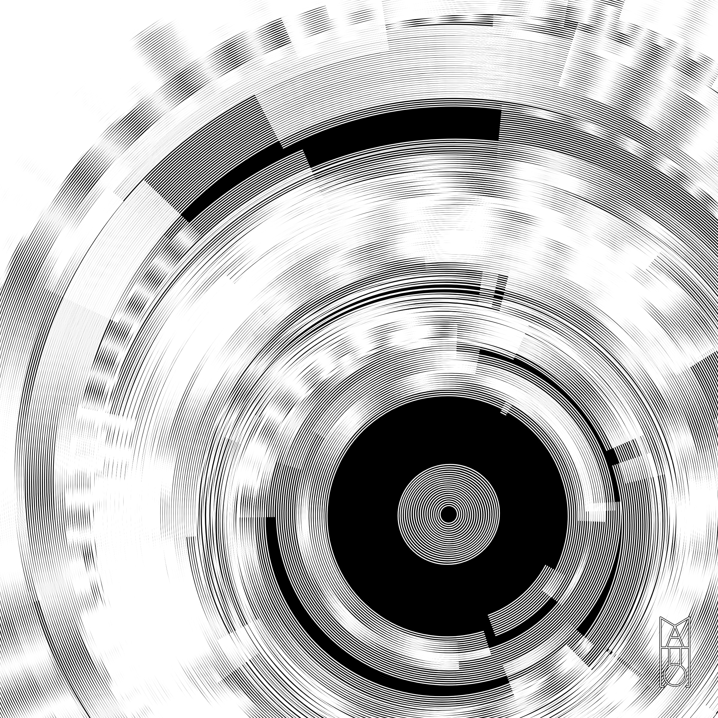 At the Still Point of the Turning World: Algorithmic Self Portrait, 2025 #1000007