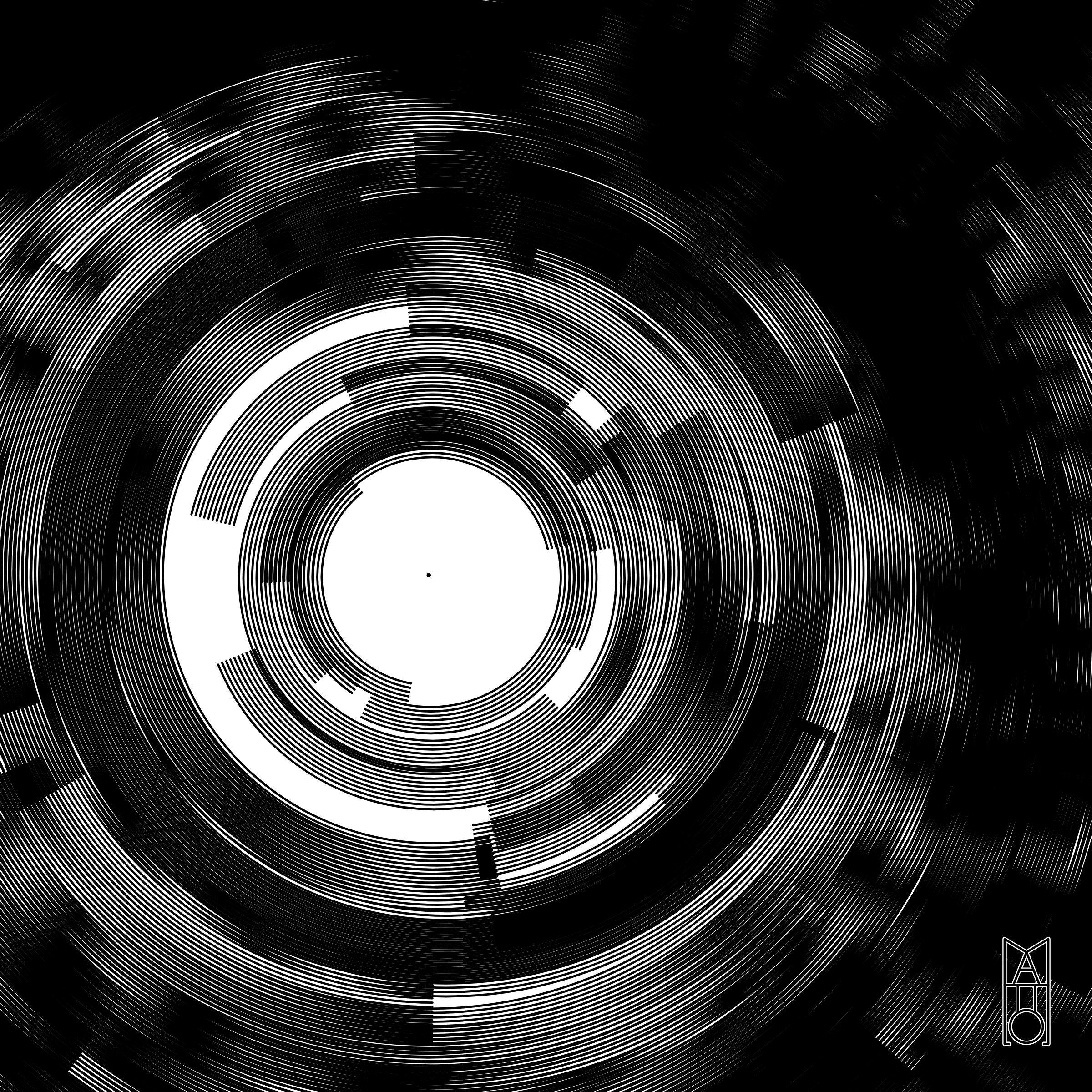 At the Still Point of the Turning World: Algorithmic Self Portrait, 2025 #1000009