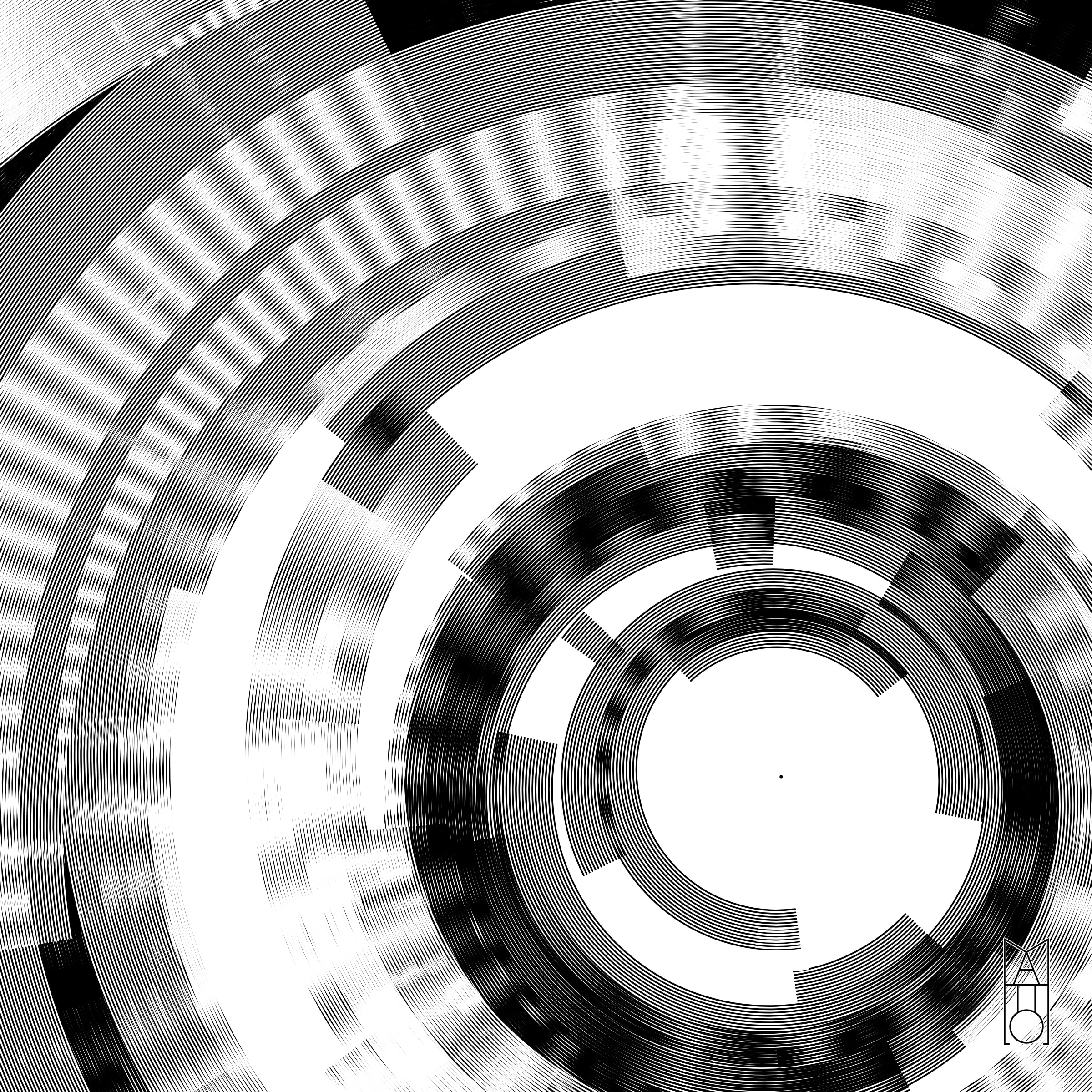 At the Still Point of the Turning World: Algorithmic Self Portrait, 2025 #1000010
