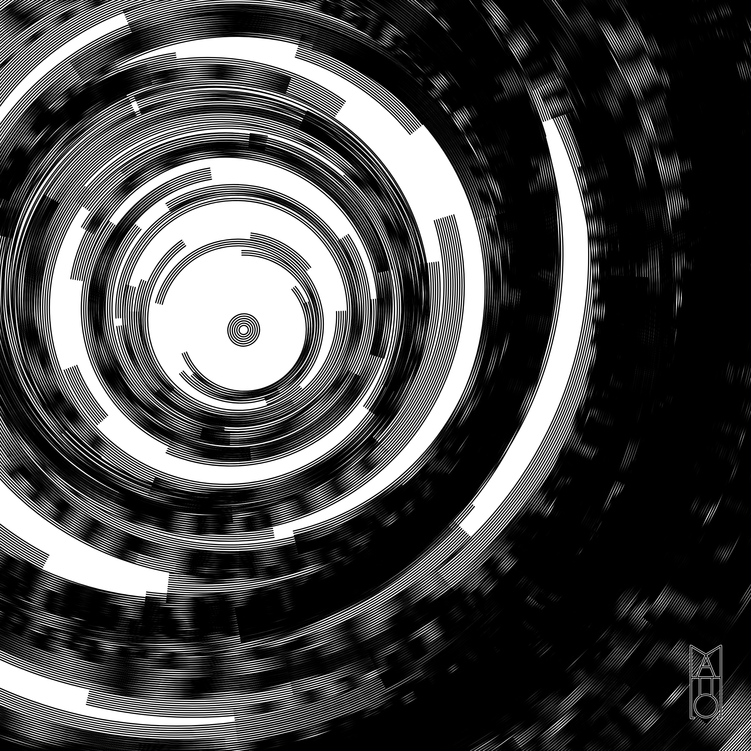 At the Still Point of the Turning World: Algorithmic Self Portrait, 2025 #1000011