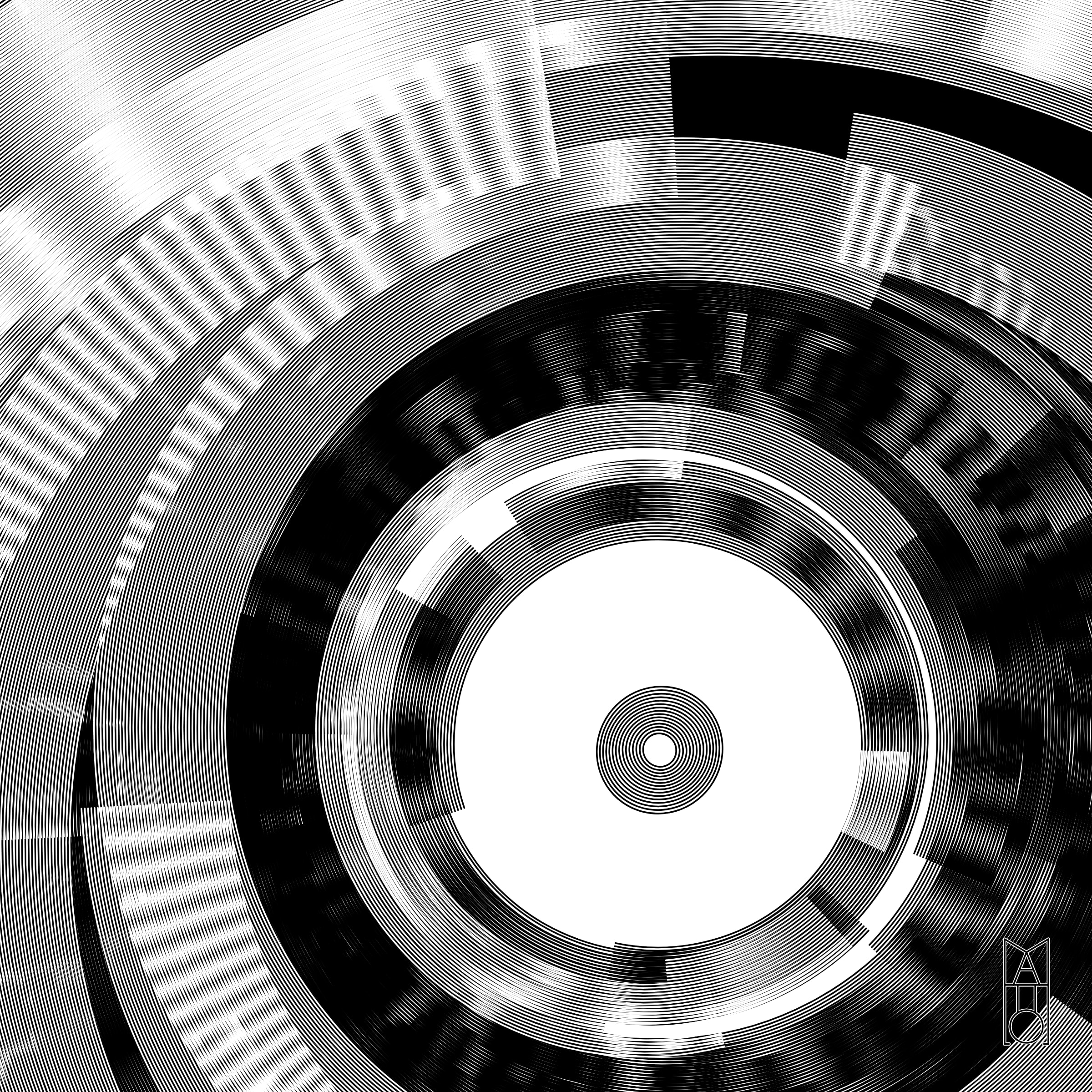 At the Still Point of the Turning World: Algorithmic Self Portrait, 2025 #1000015