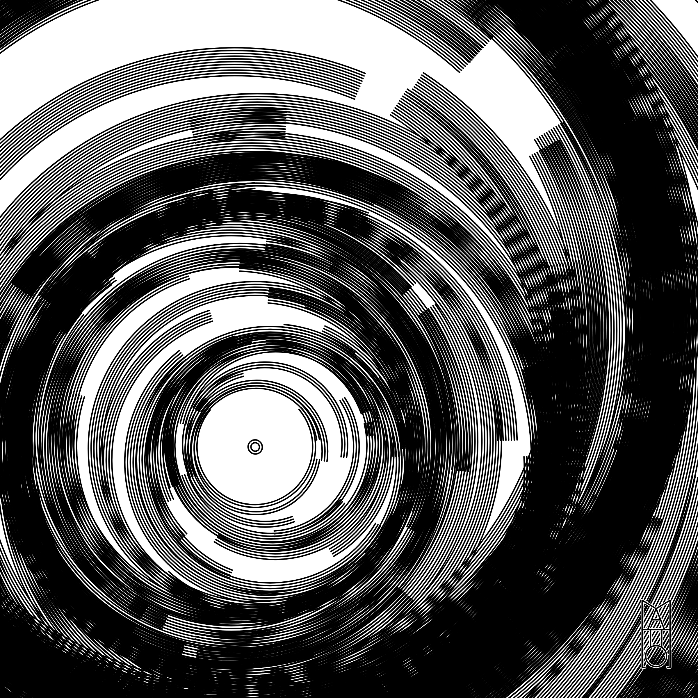 At the Still Point of the Turning World: Algorithmic Self Portrait, 2025 #1000017