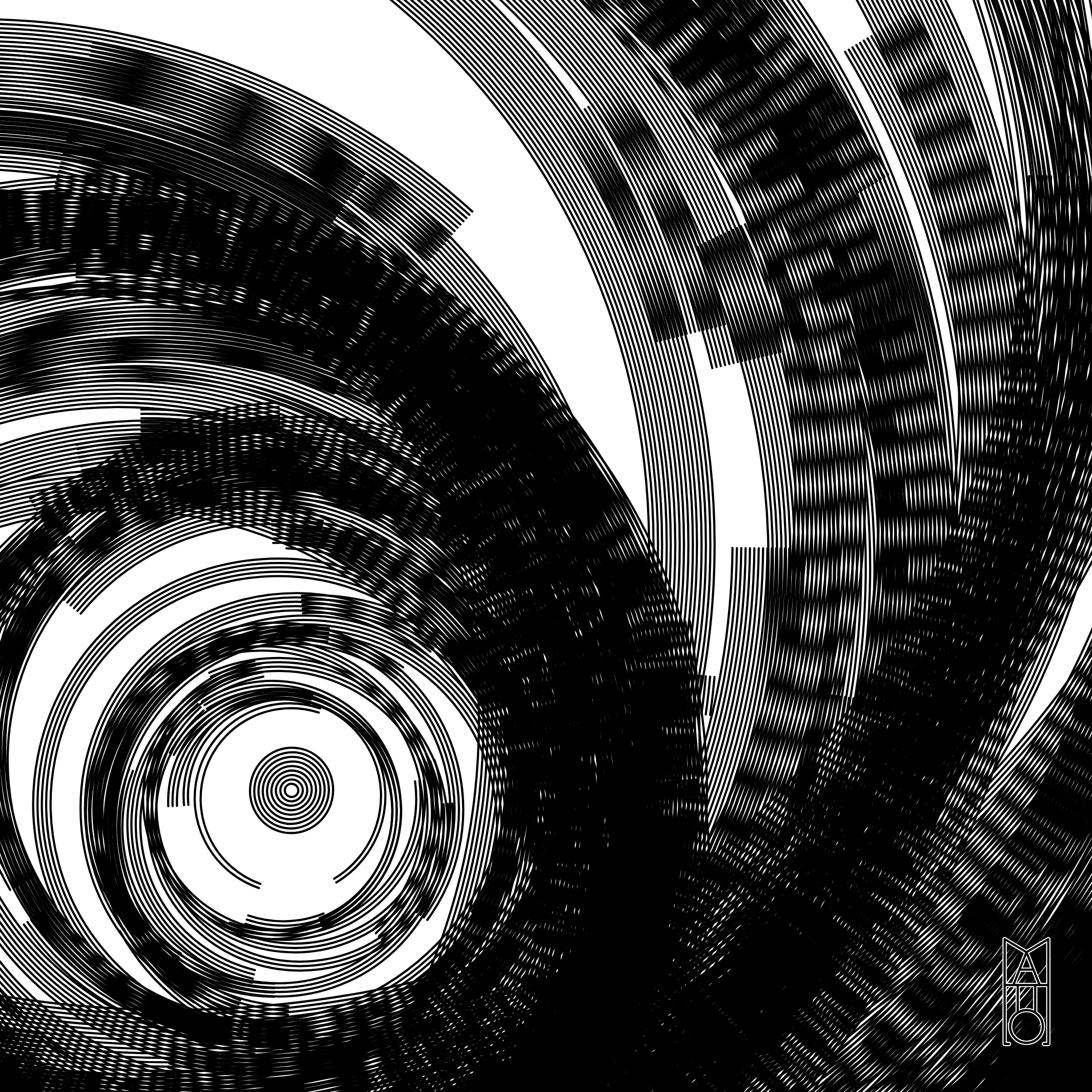 At the Still Point of the Turning World: Algorithmic Self Portrait, 2025 #1000025