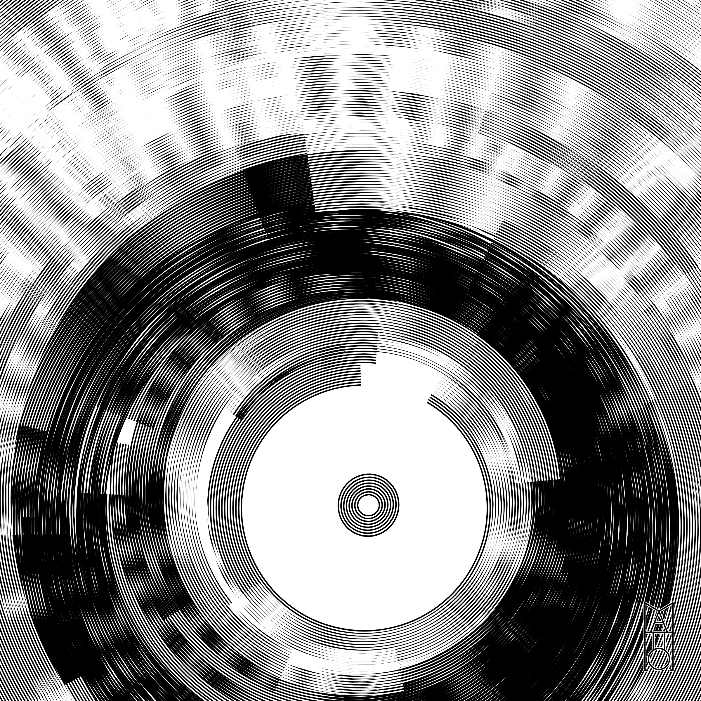 At the Still Point of the Turning World: Algorithmic Self Portrait, 2025 #1000031