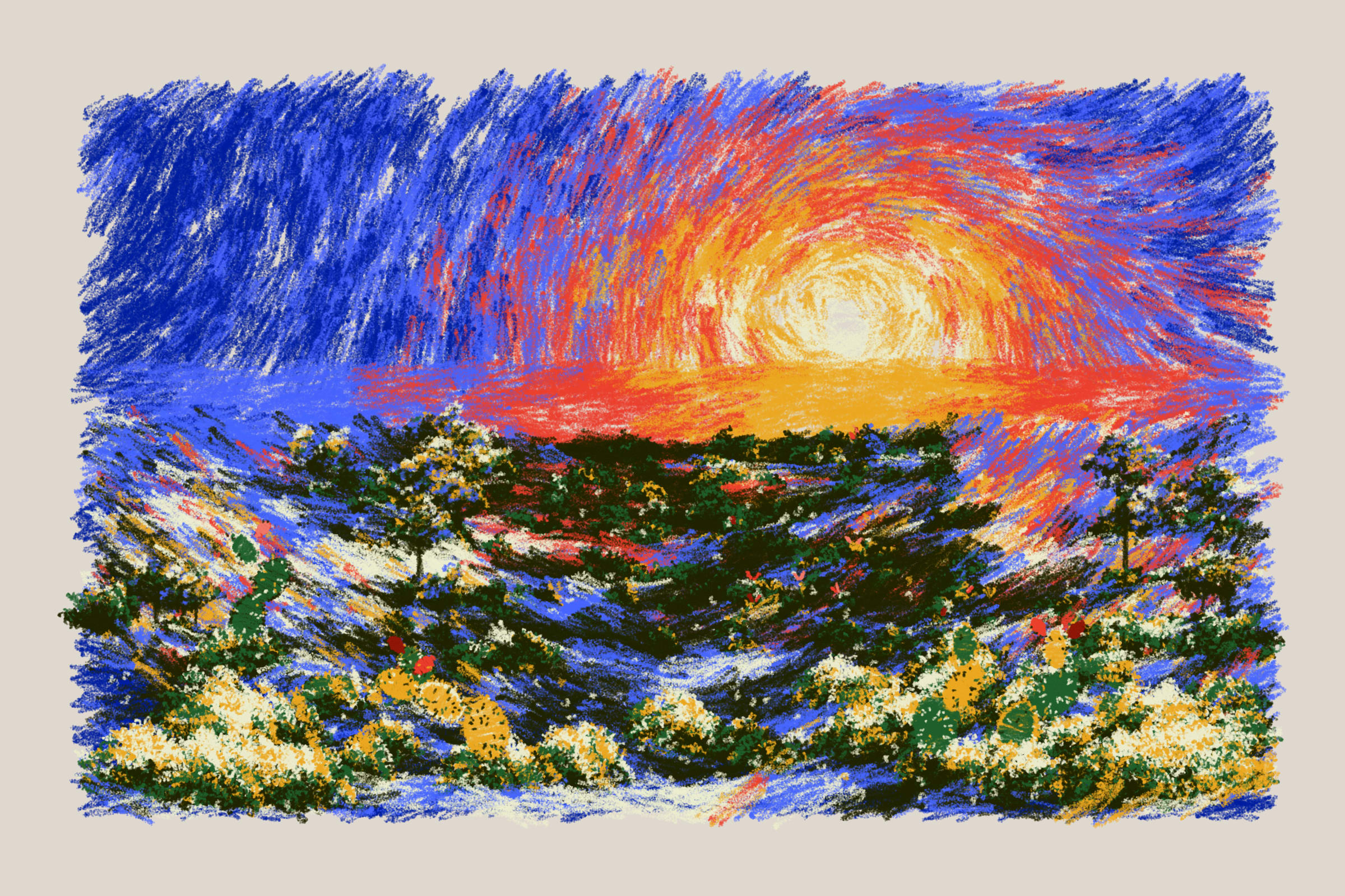 Sunset from the Bluffs preview 4
