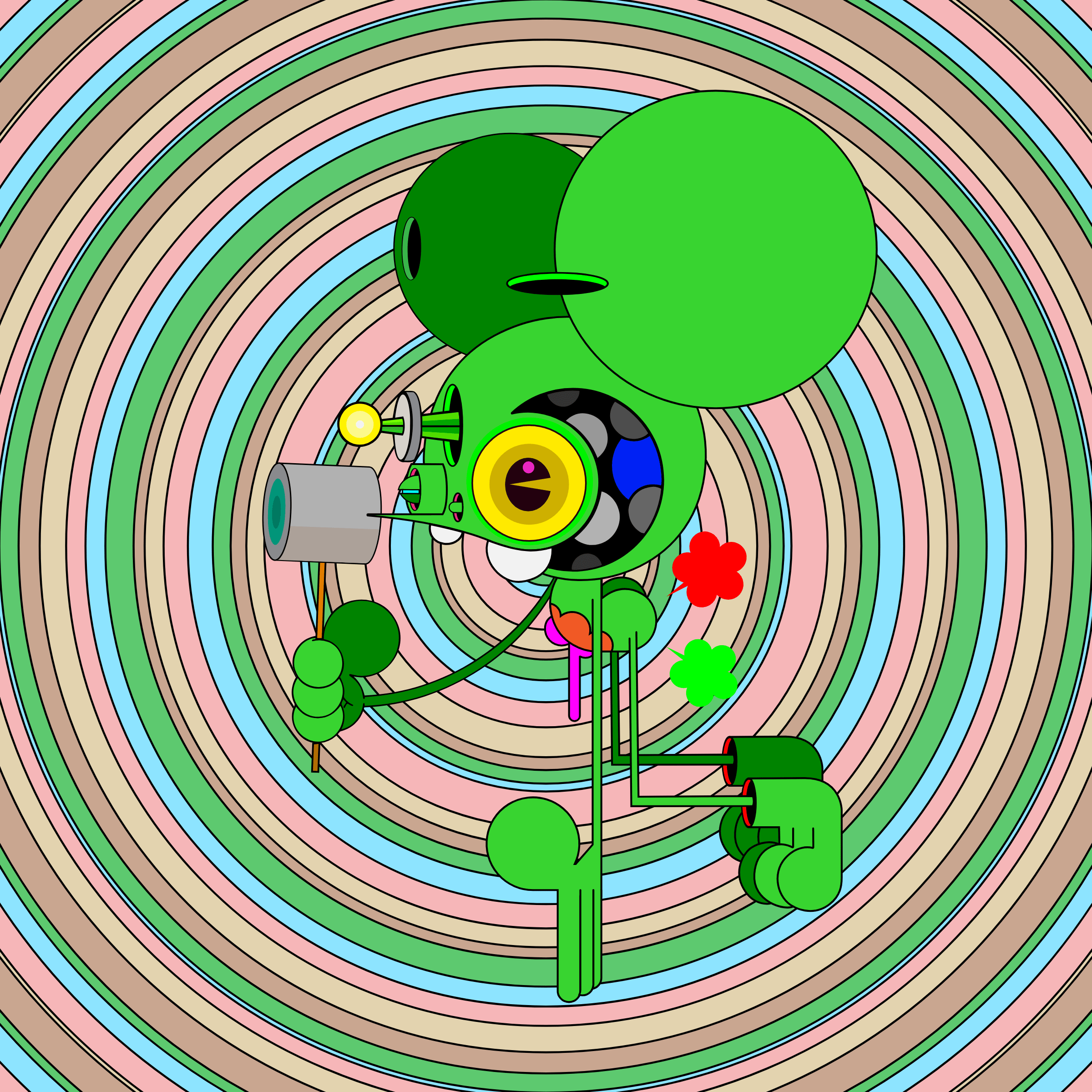 Neogen Space Monkeys