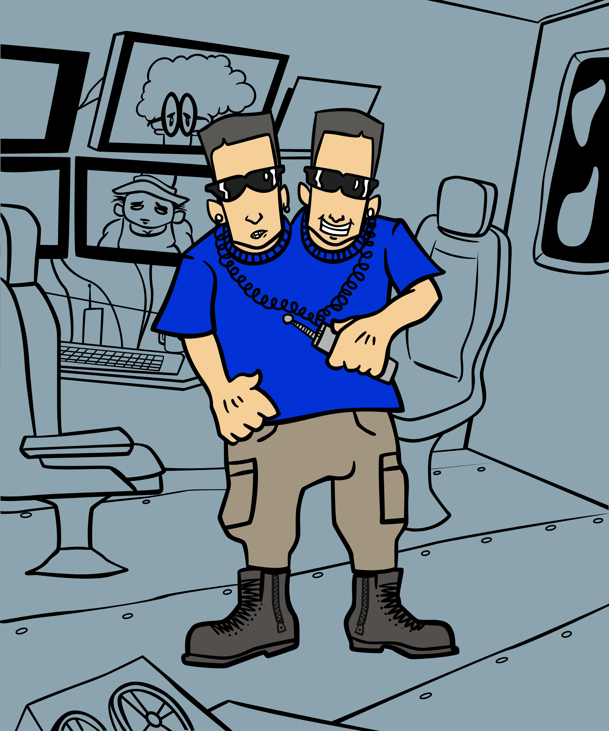 Agents Brown and Knows preview 1