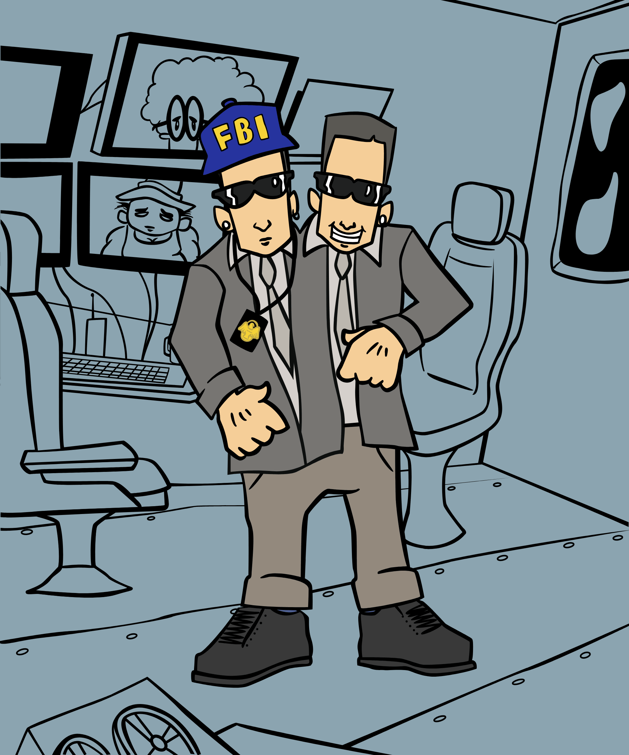 Agents Brown and Knows