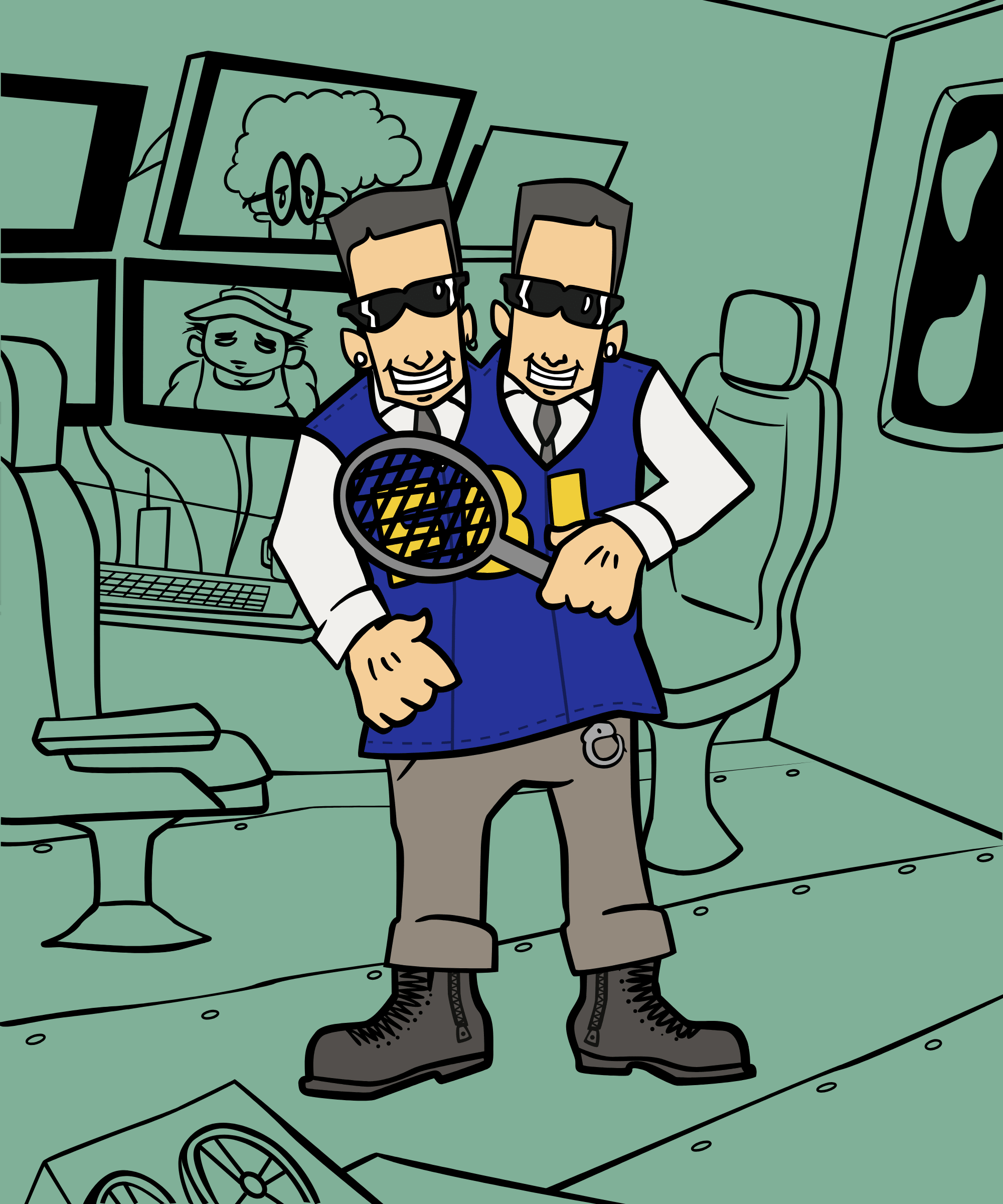 Agents Brown and Knows