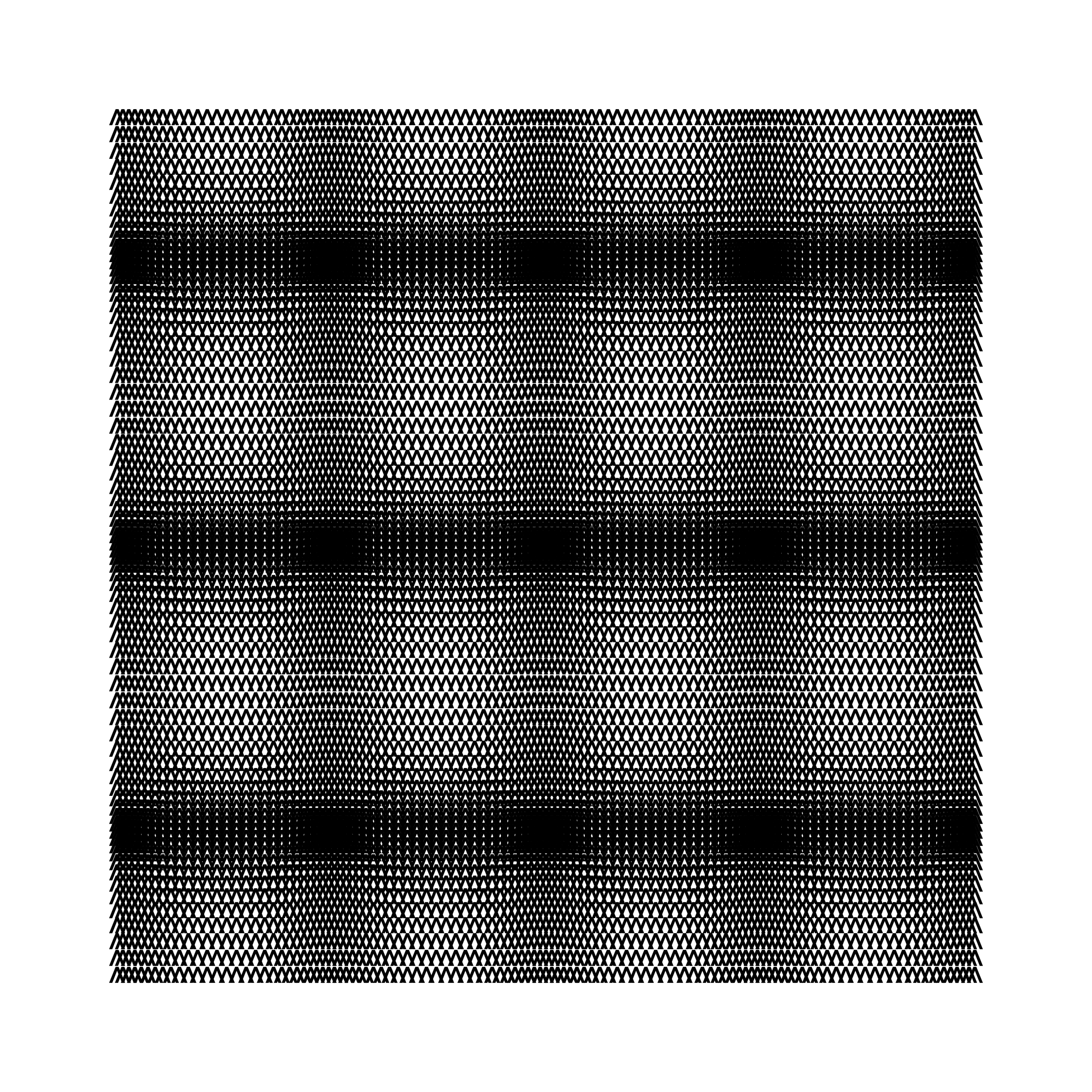 Artwork by Tara Donovan: QWERTY
