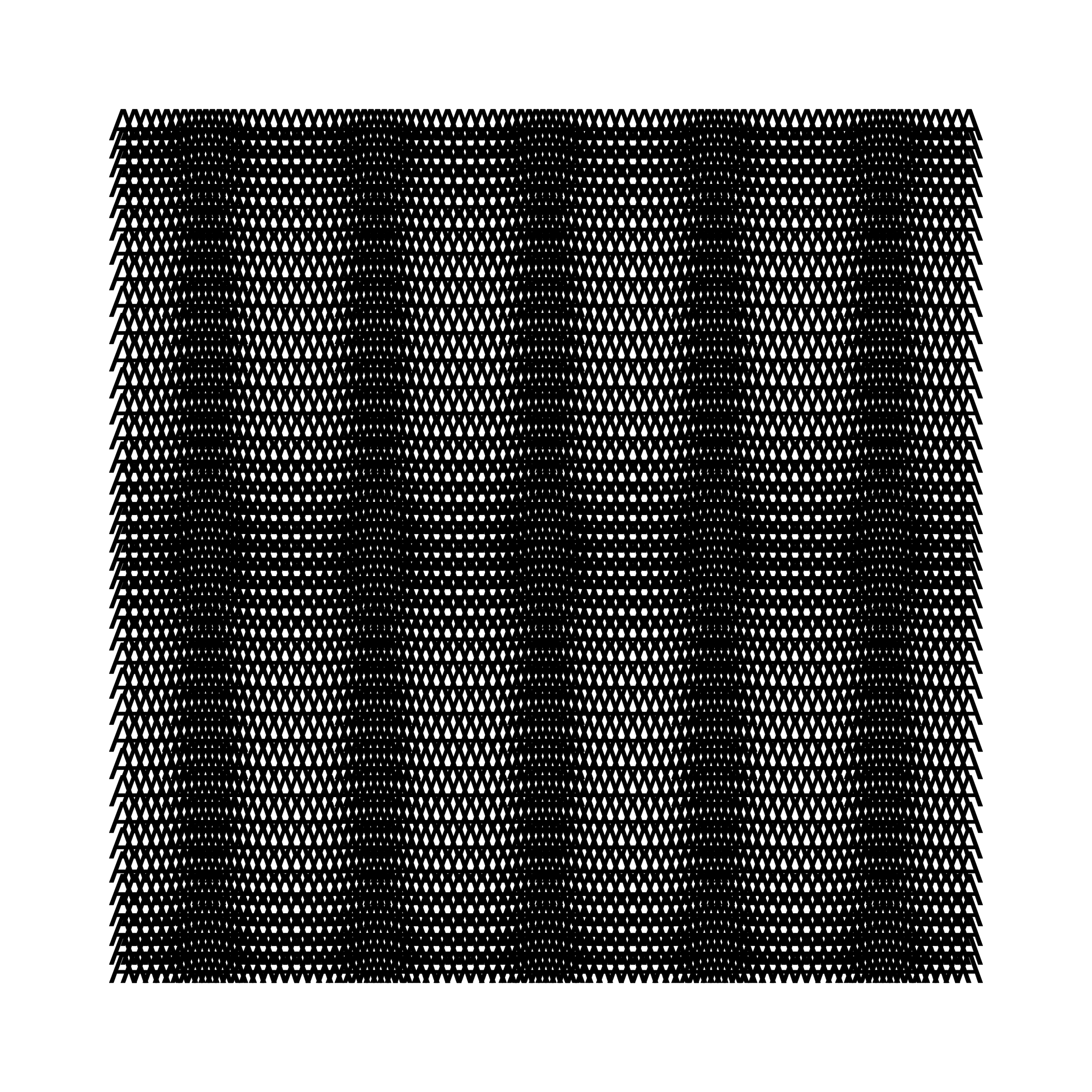 Artwork by Tara Donovan: QWERTY