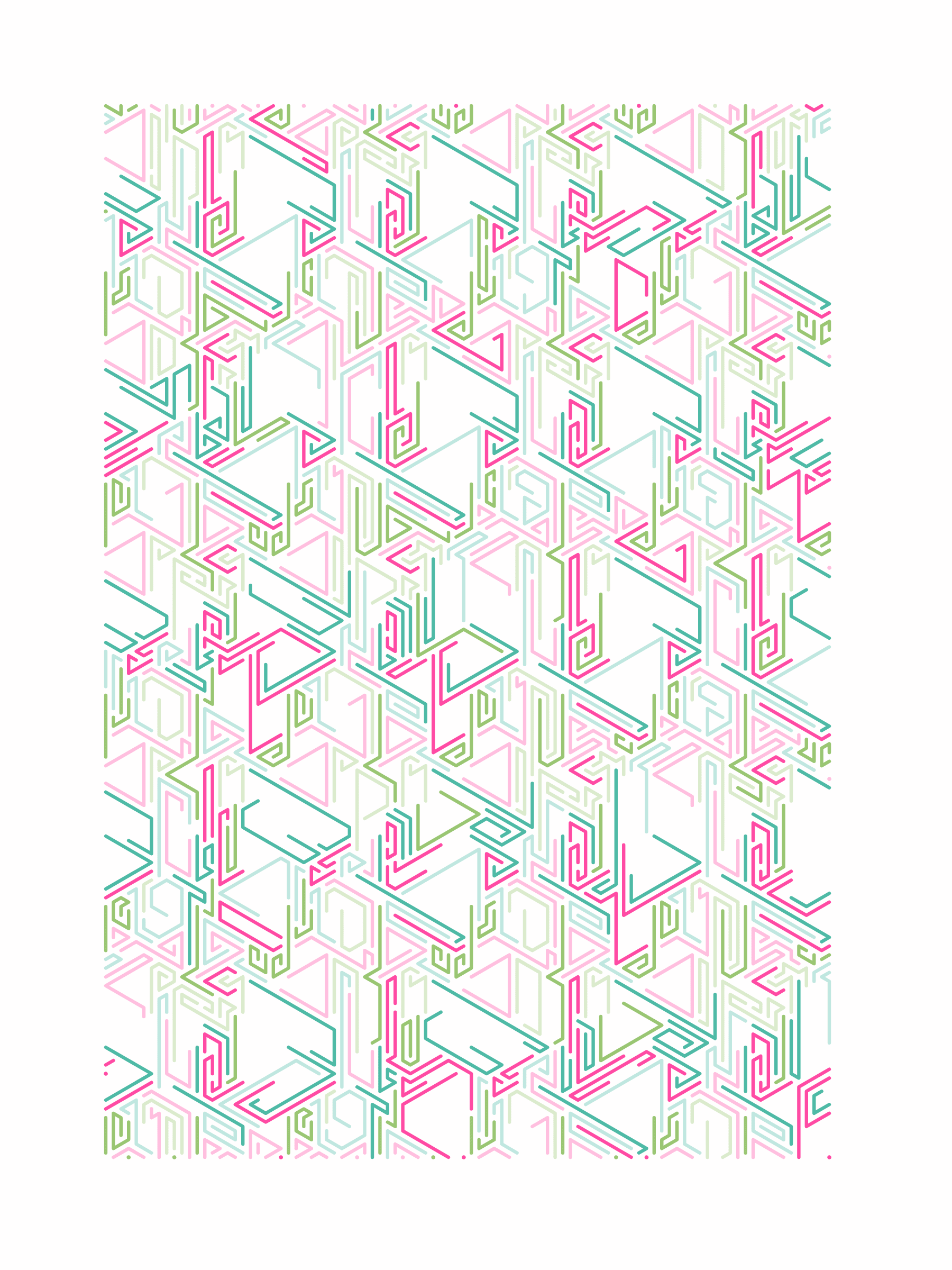 Lines Walking #4000019