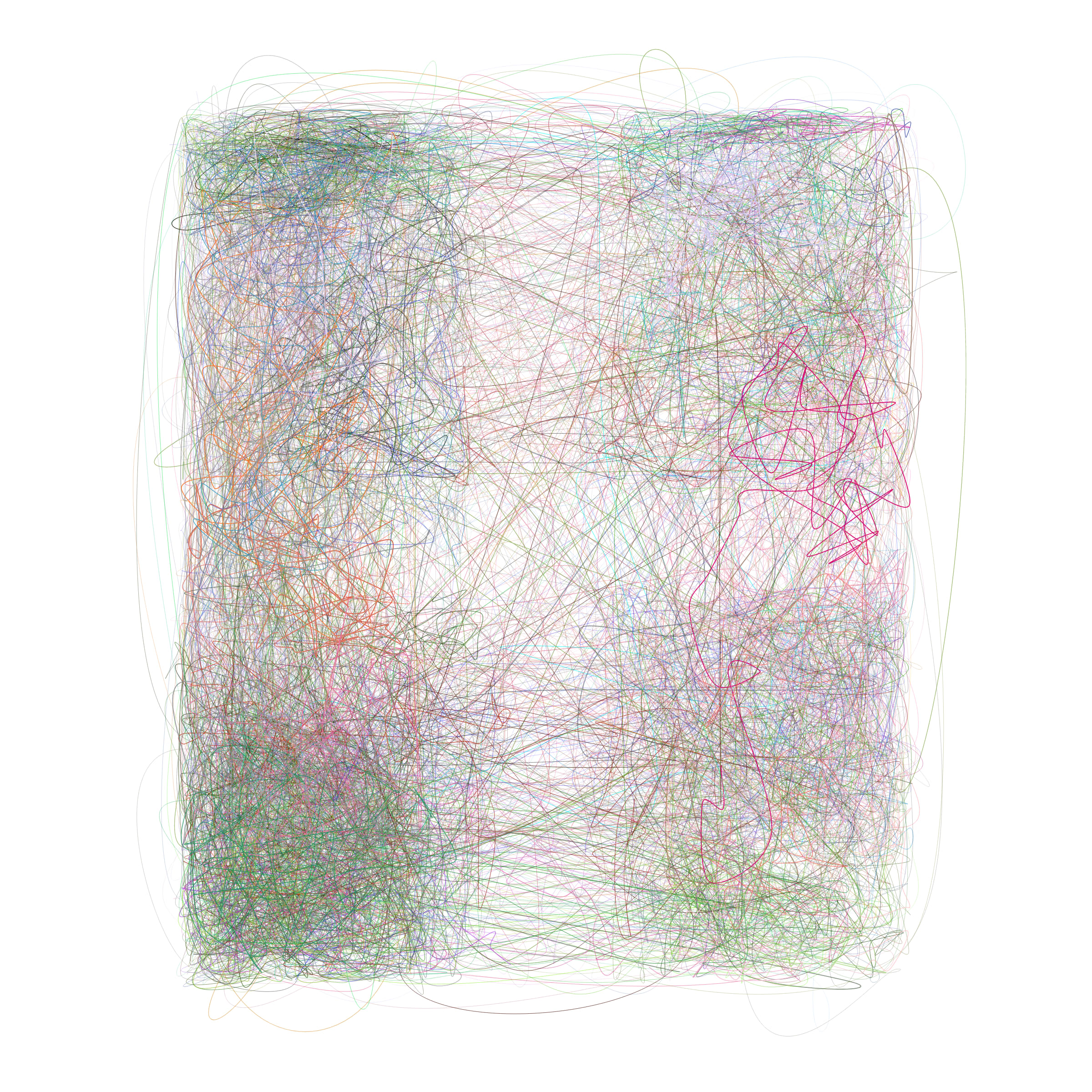 Scribbled Boundaries #131000174