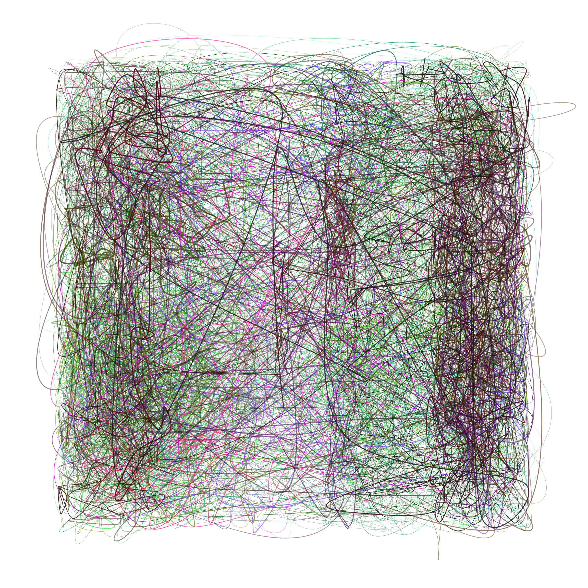 Scribbled Boundaries #131000232